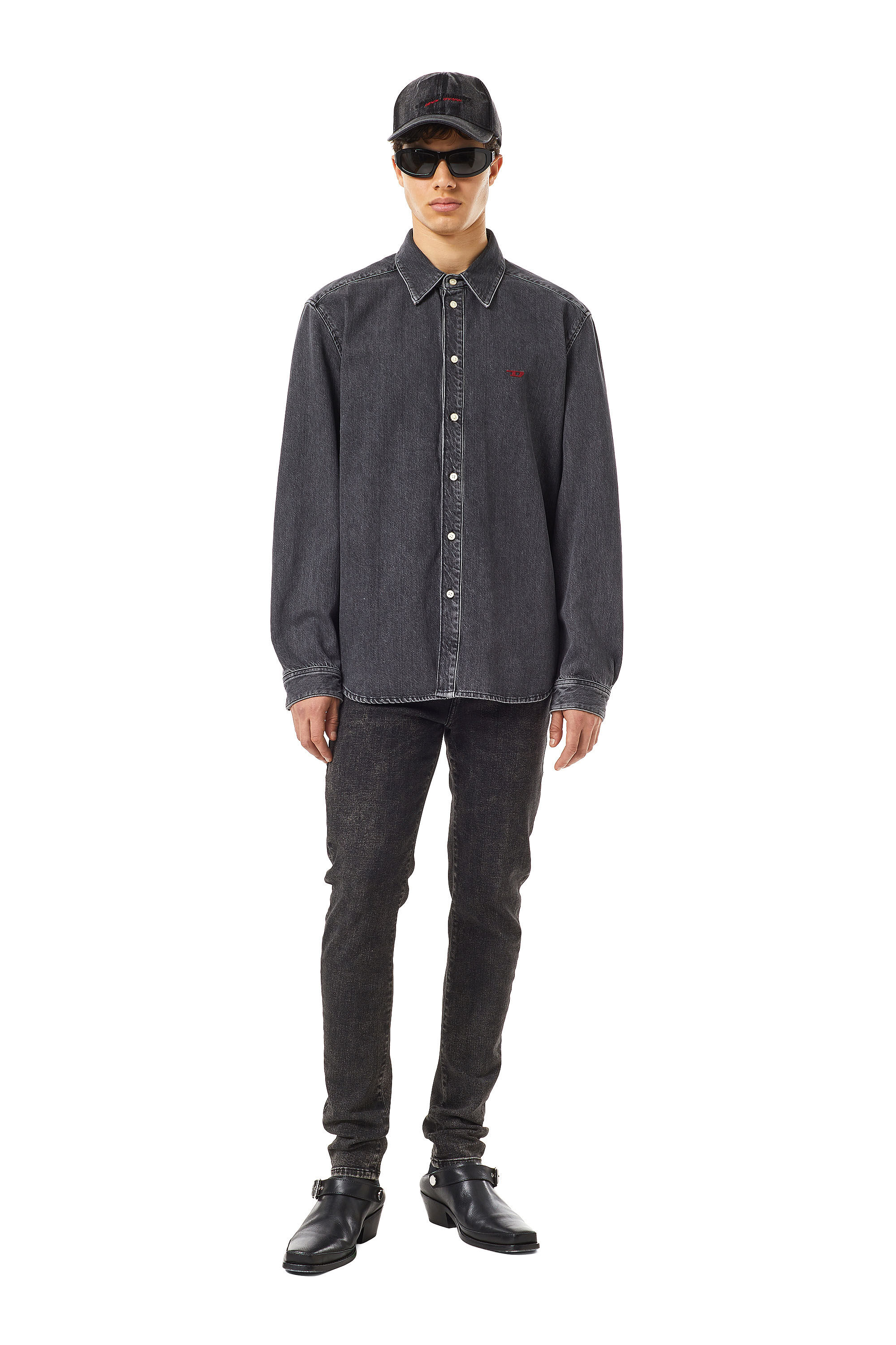 D SIMPLY Homme Chemise en denim Diesel Library