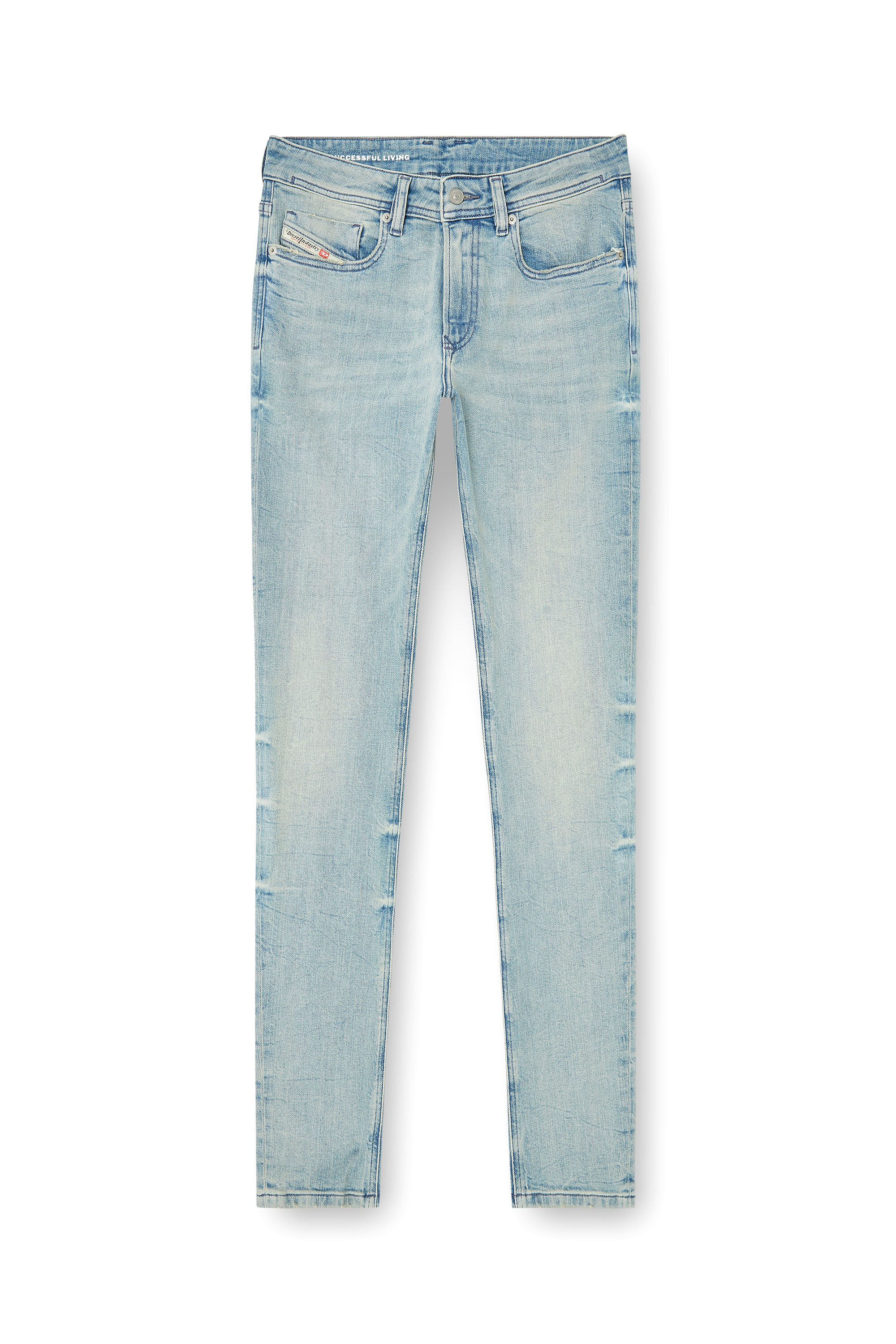 Diesel - Skinny Jeans 1979 Sleenker 0KBBF Homme, Bleu Clair - Image 6