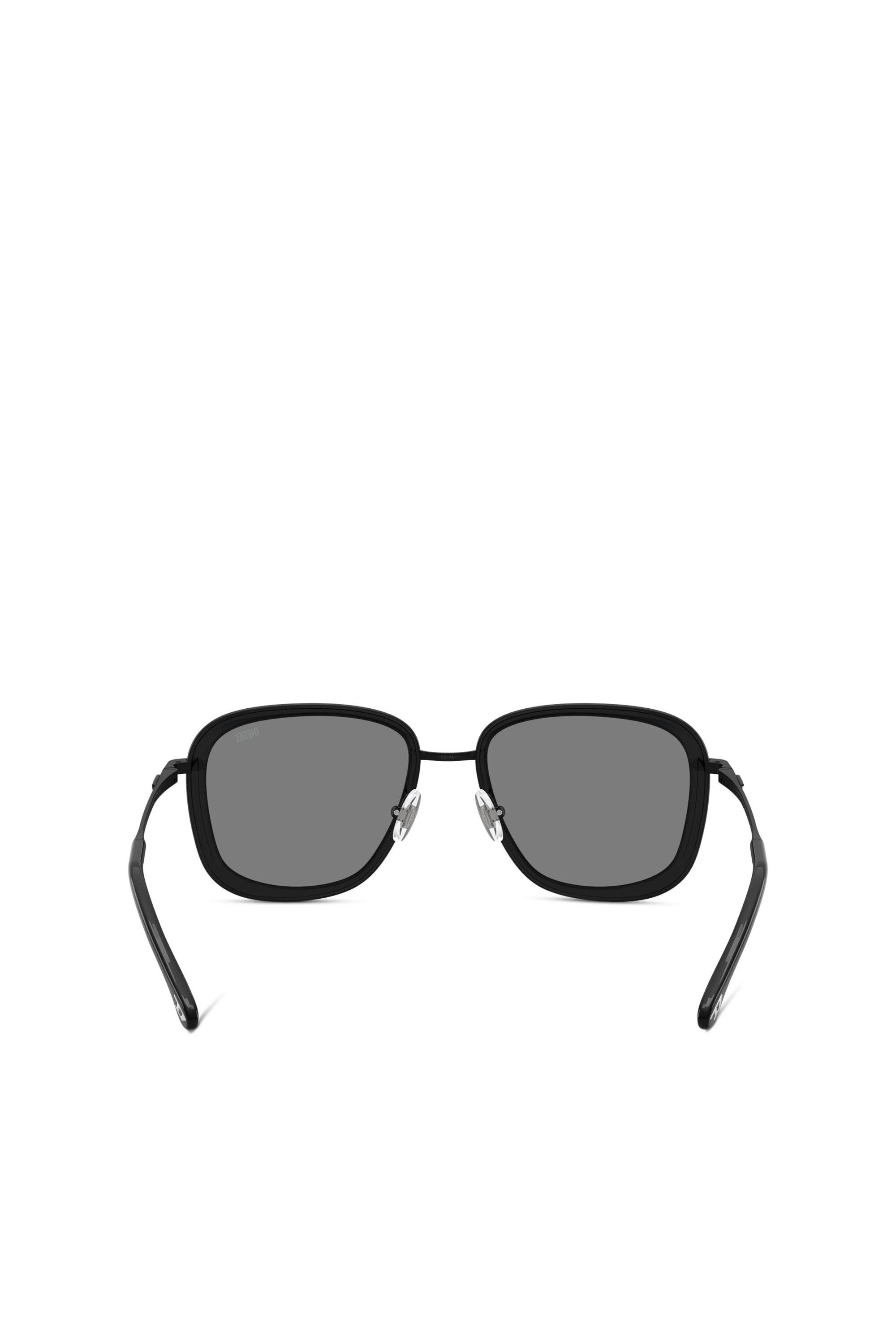 Diesel - 0DL1017, Lunettes de soleil carrées Mixte in Noir - 3