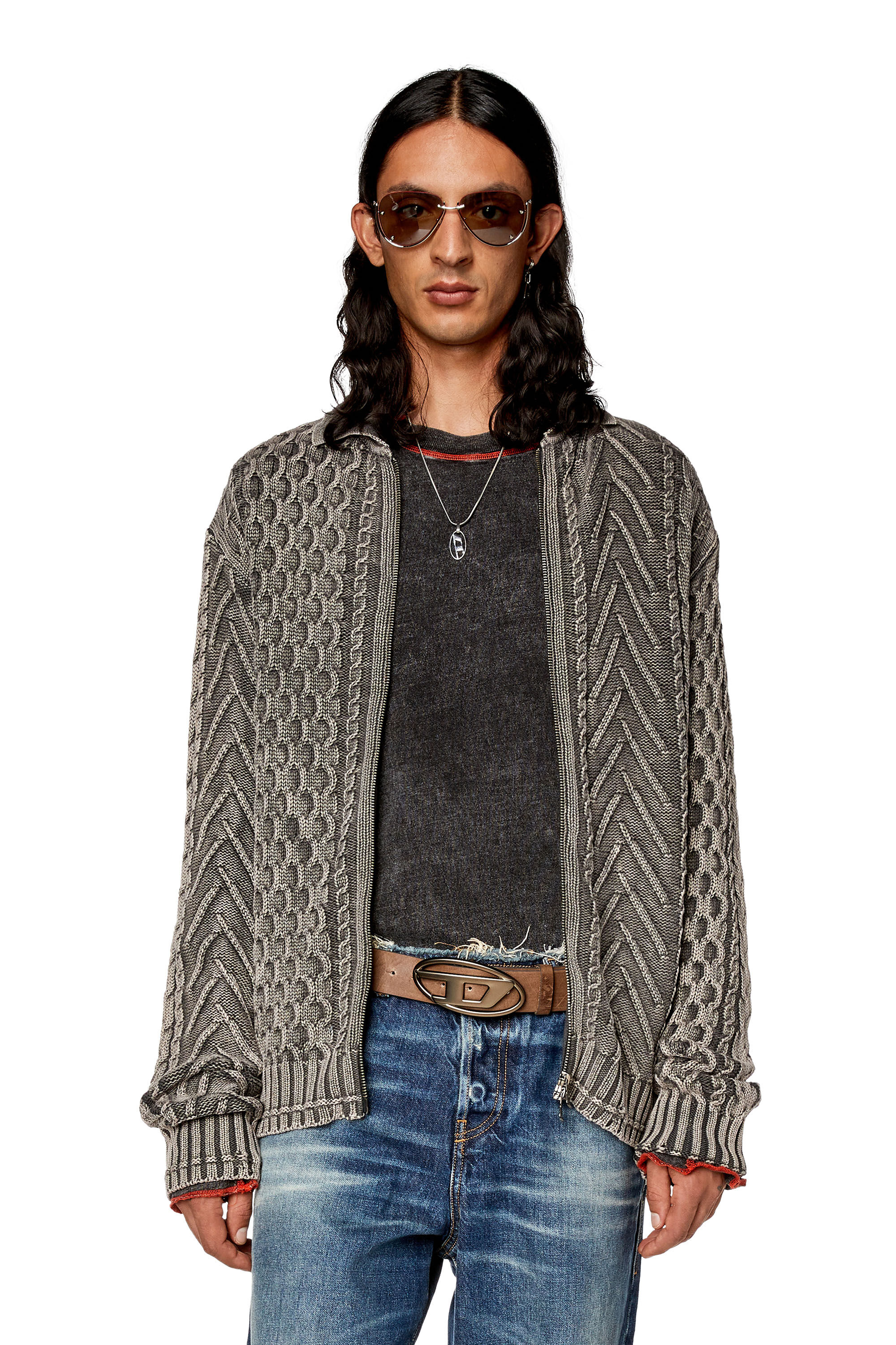 Diesel knit sweater sales