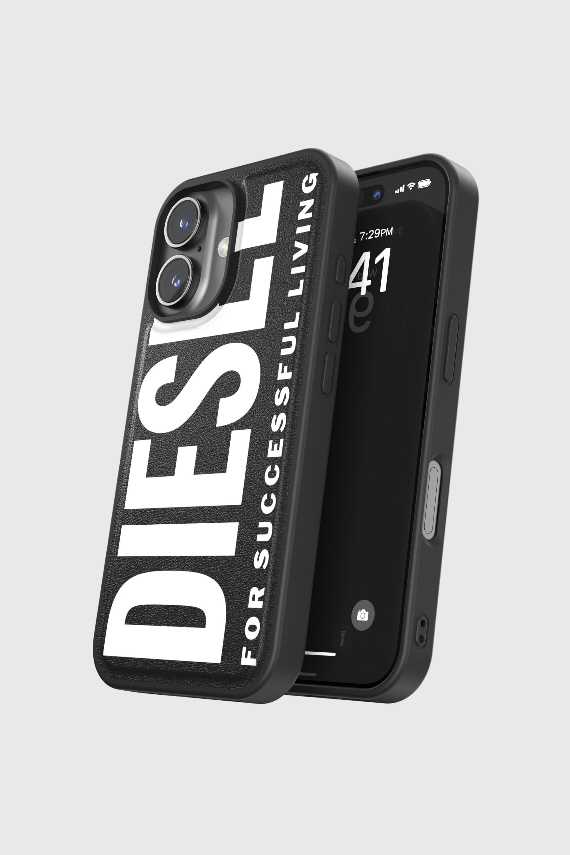 Diesel - 60127 MOULDED CASE, Coque moul&eacute; avec Magsafe pour iP 16 Mixte in Noir - 4
