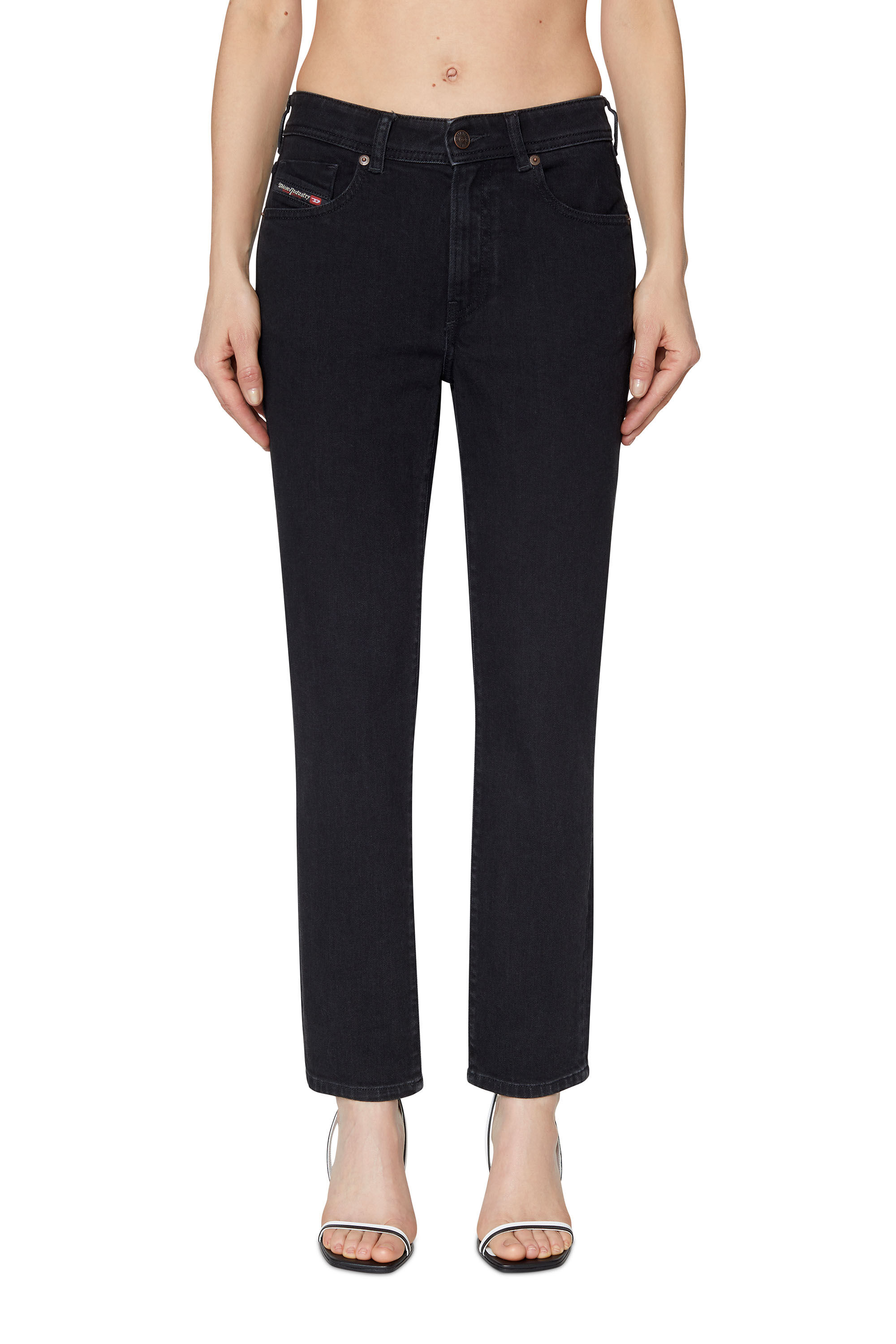 Diesel - 2004 Z9C25 Tapered Jeans, Noir/Gris foncé - Image 3