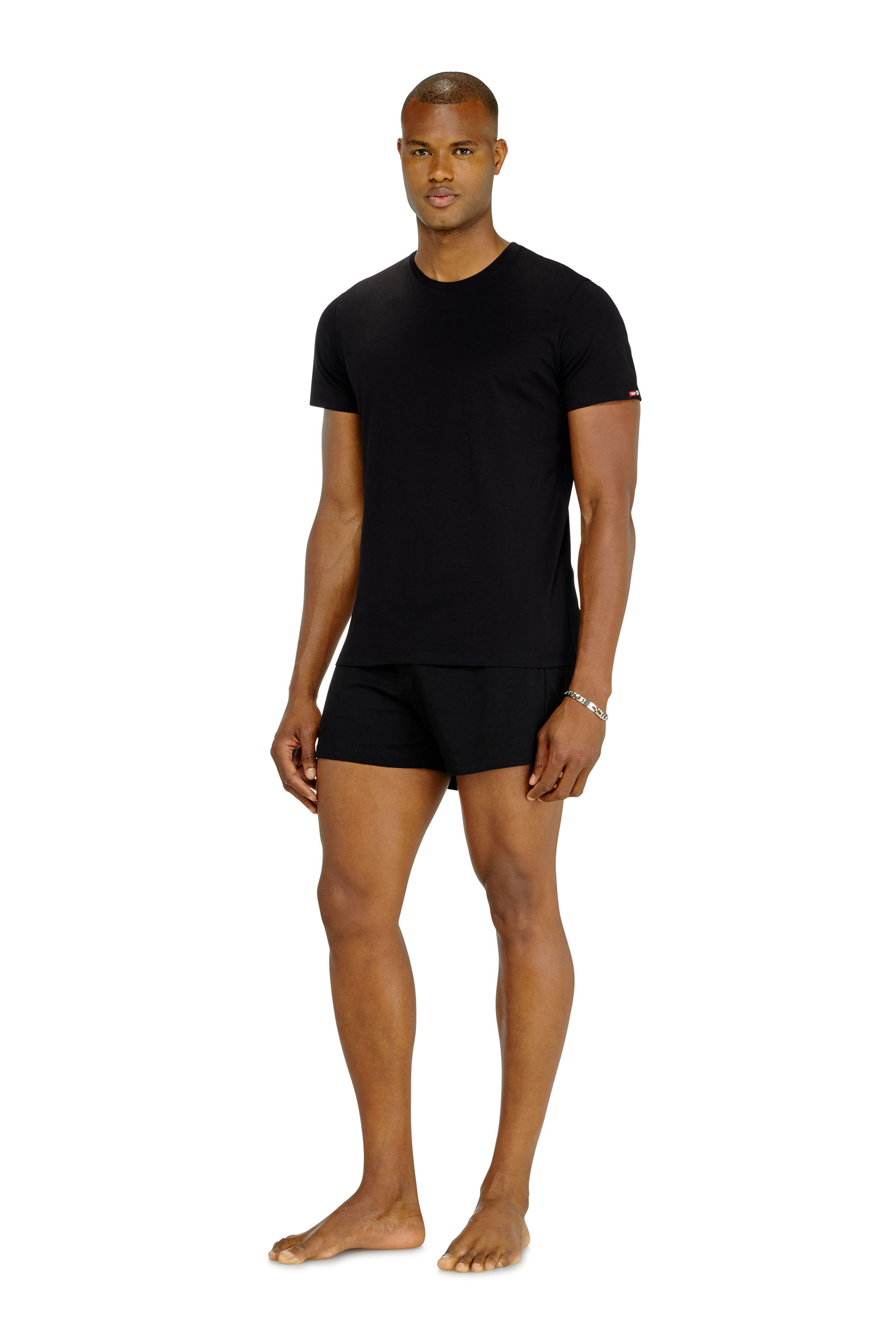 Diesel - RANDAL-D-CORE-3PACK, Lot de 3 t-shirts en coton Homme in Noir - 1