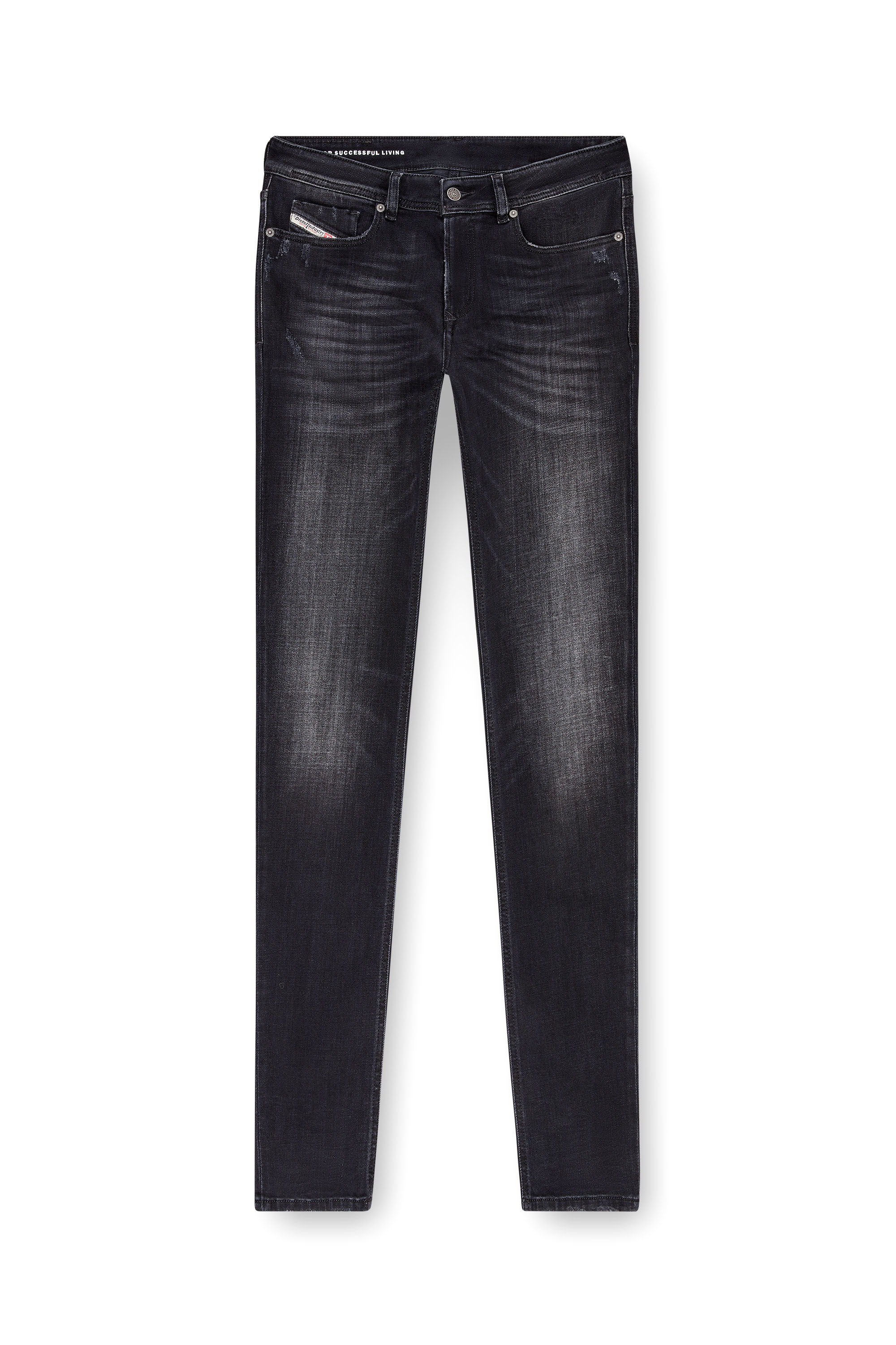 Diesel - Homme Skinny Jeans 1979 Sleenker 09K11, Noir/Gris foncé - Image 1