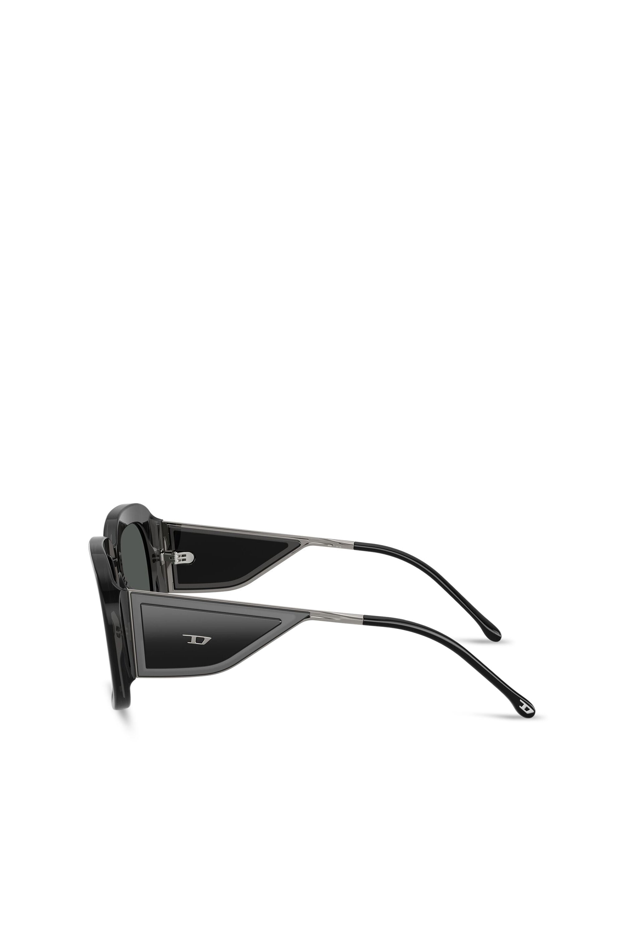 Diesel - 0DL2015U, Lunettes de soleil carr&eacute;es Mixte in Noir - 5