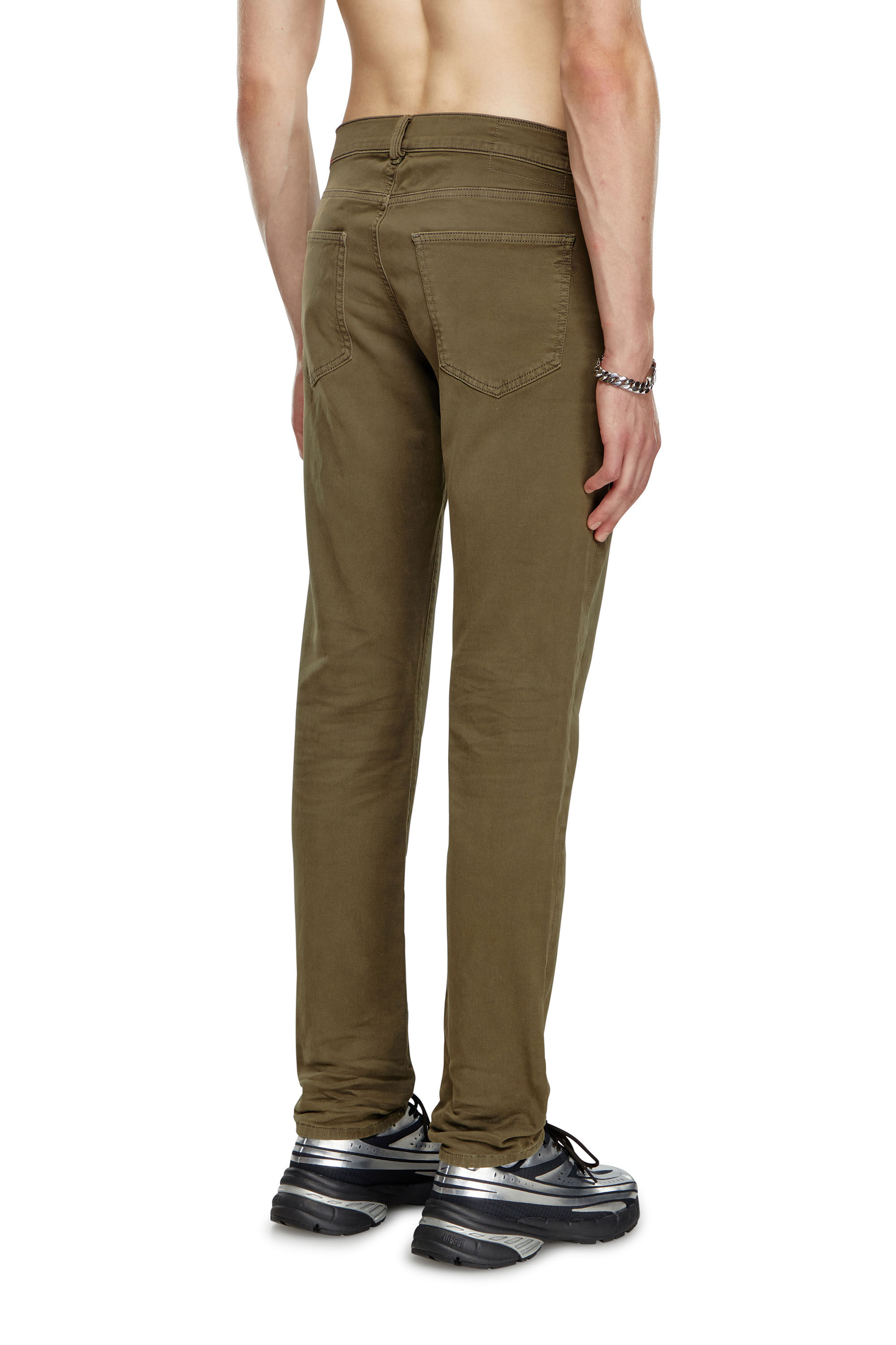 Men s Slim Colored Jeans Military Green Diesel