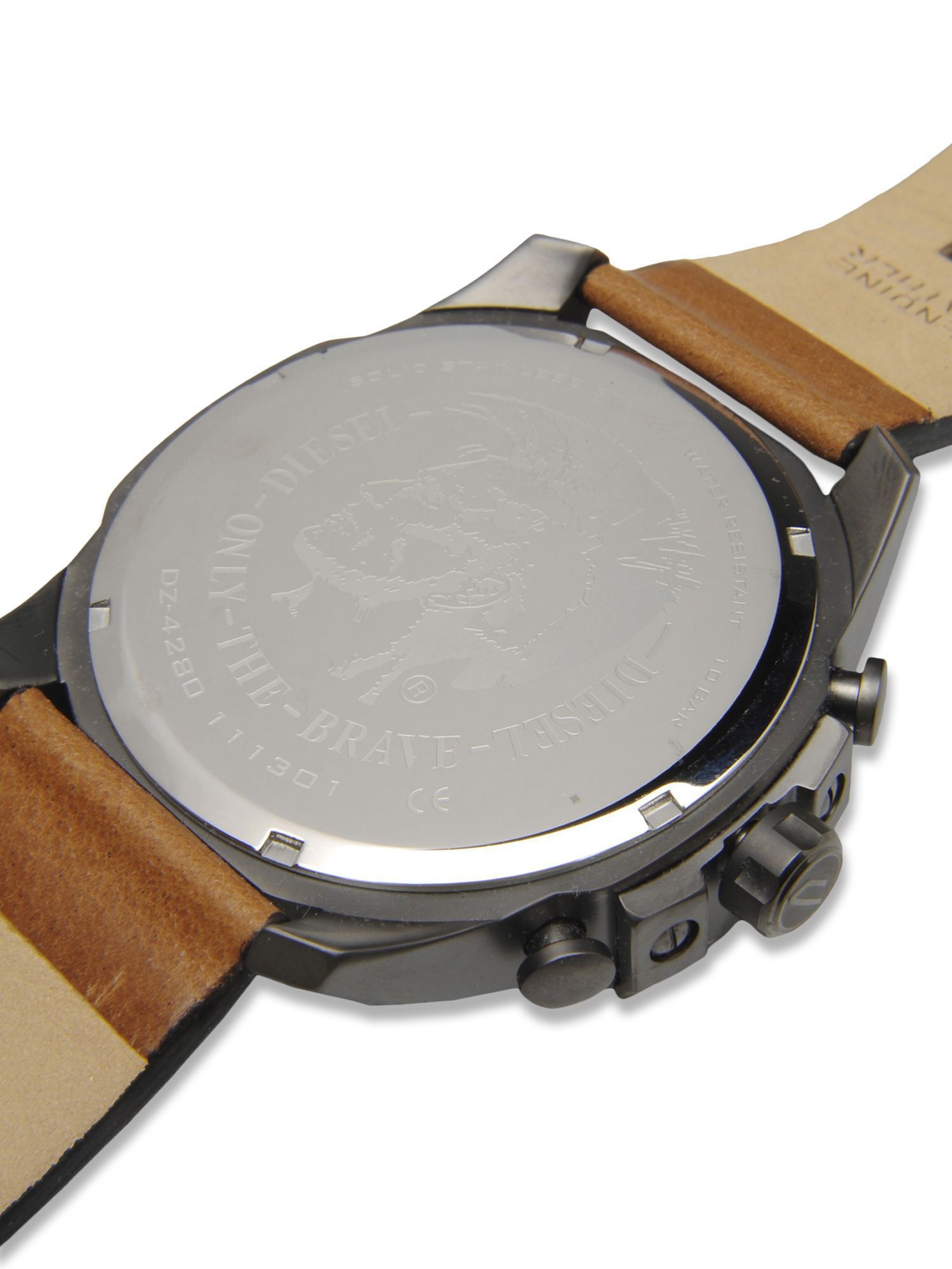 Diesel - DZ4280, Montre quartz analog Homme in Beige - 4