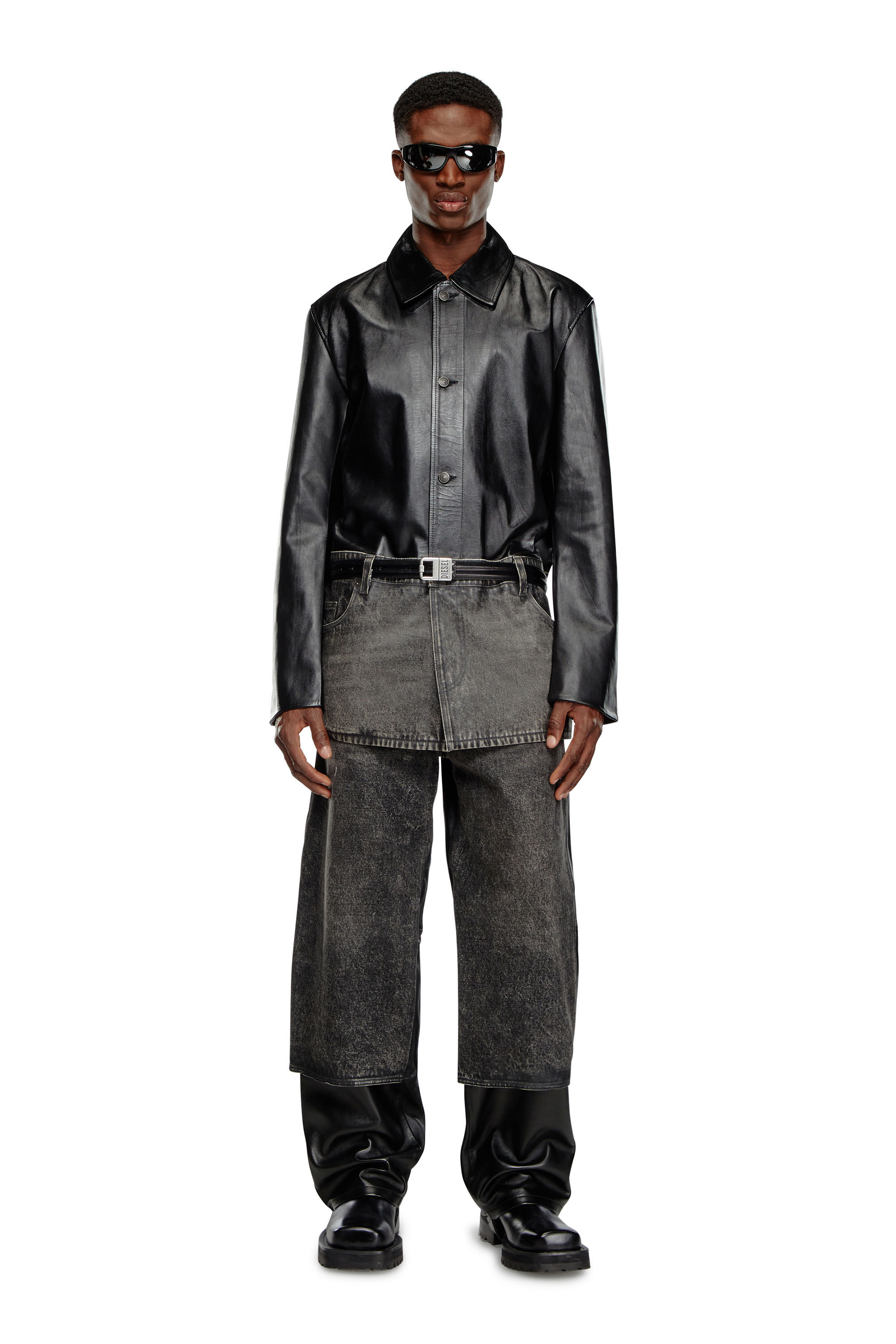 Pantalon cuir homme diesel online