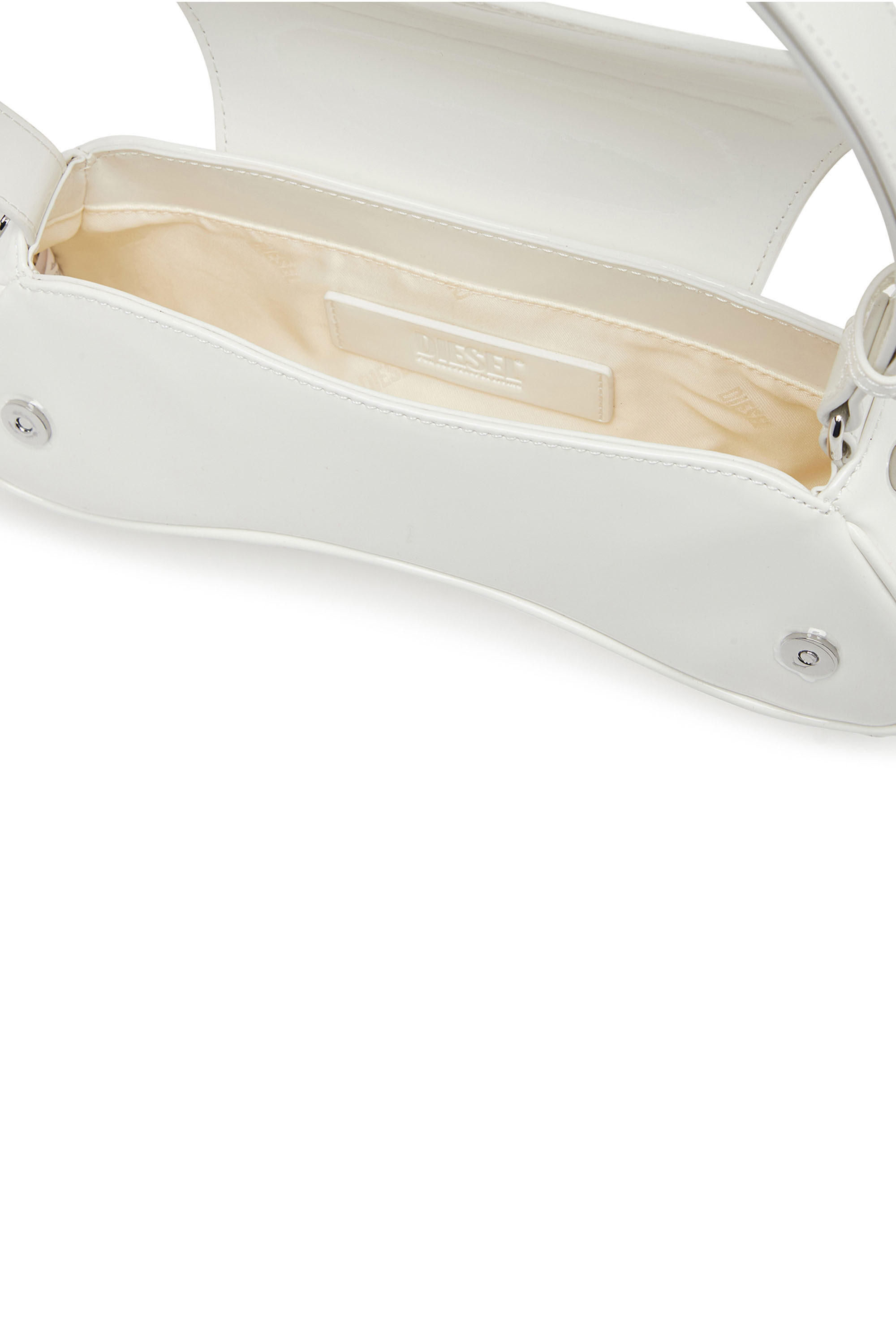 Women's Play-Glossy crossbody bag | White | Diesel