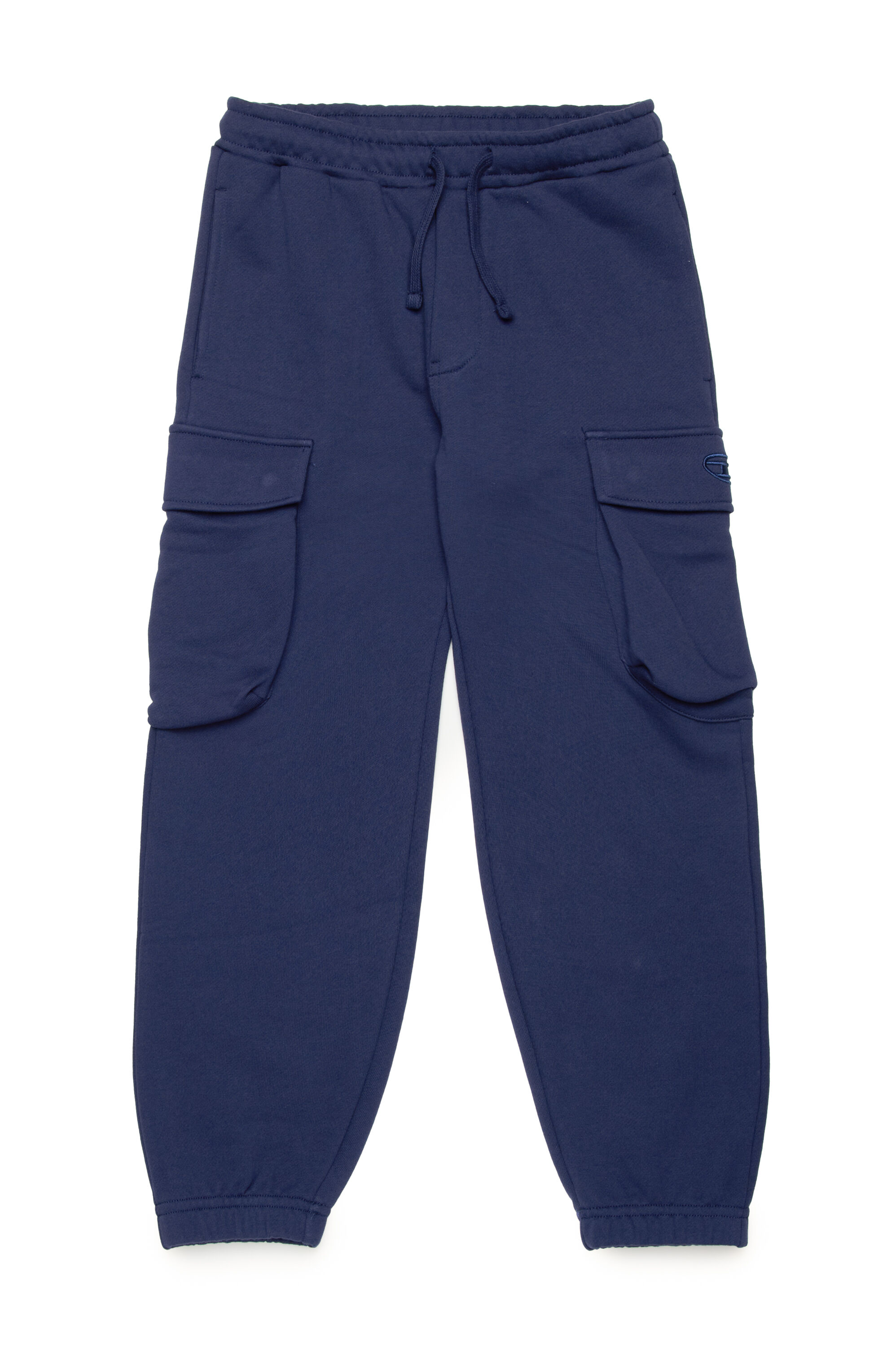 Diesel - PLEKO, Pantalon de survêtement avec poches cargo Homme in Bleu - 1