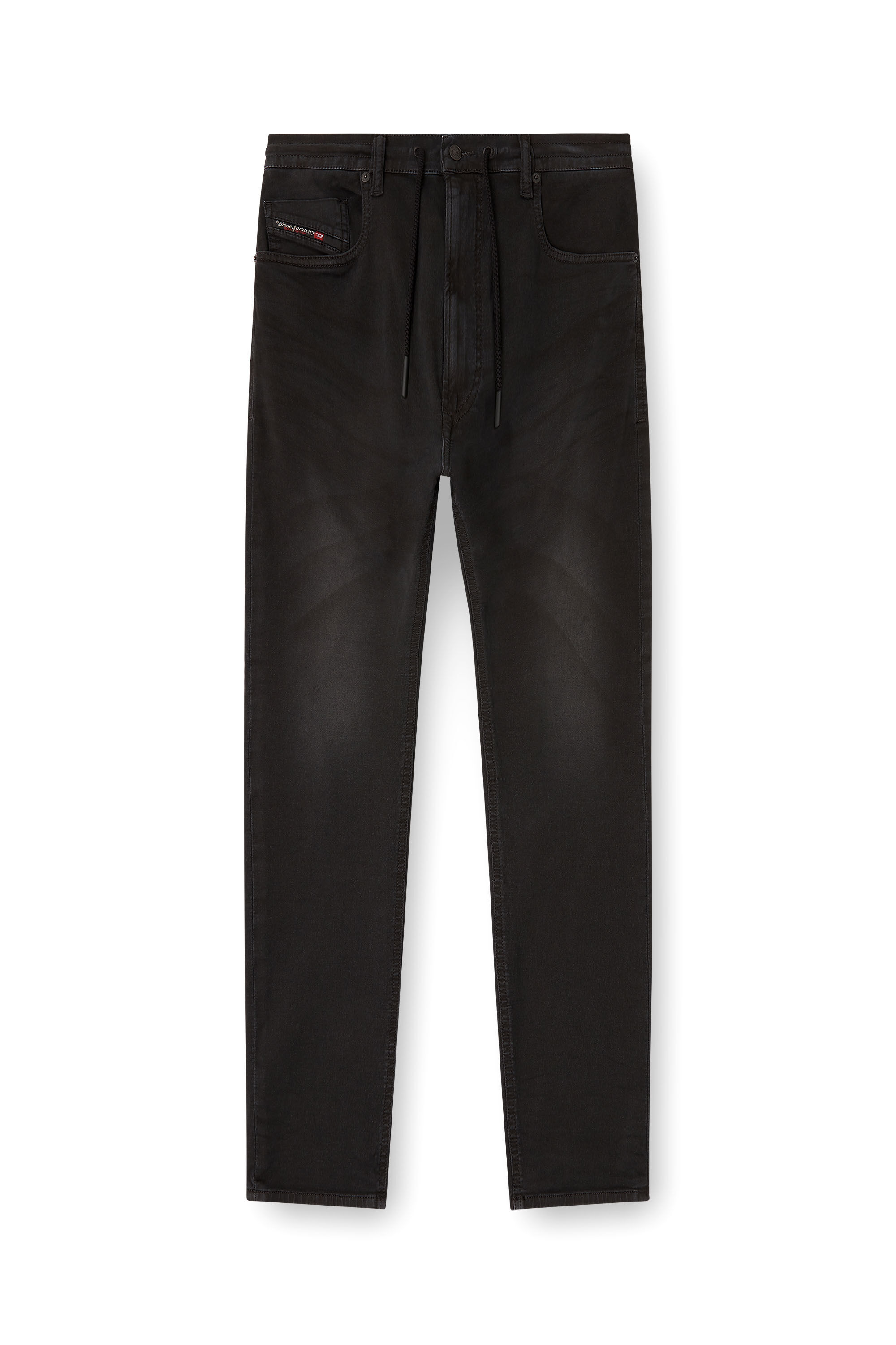 Diesel - Regular 2032 D-Krooley Joggjeans® 0670M Homme, Noir - Image 2