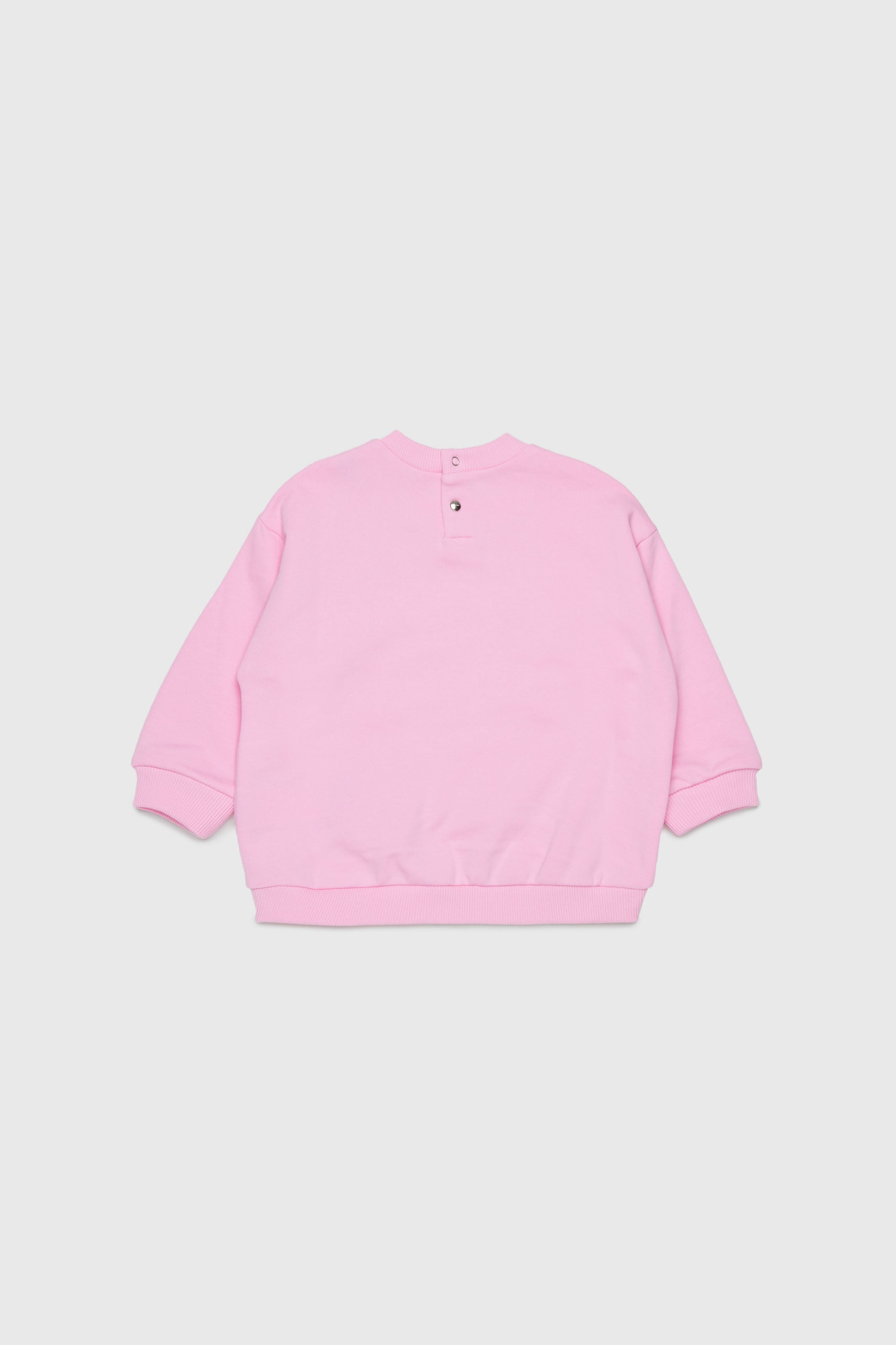Diesel - SROSEB, Woman's Cotton sweatshirt with rose print in Pink - 2