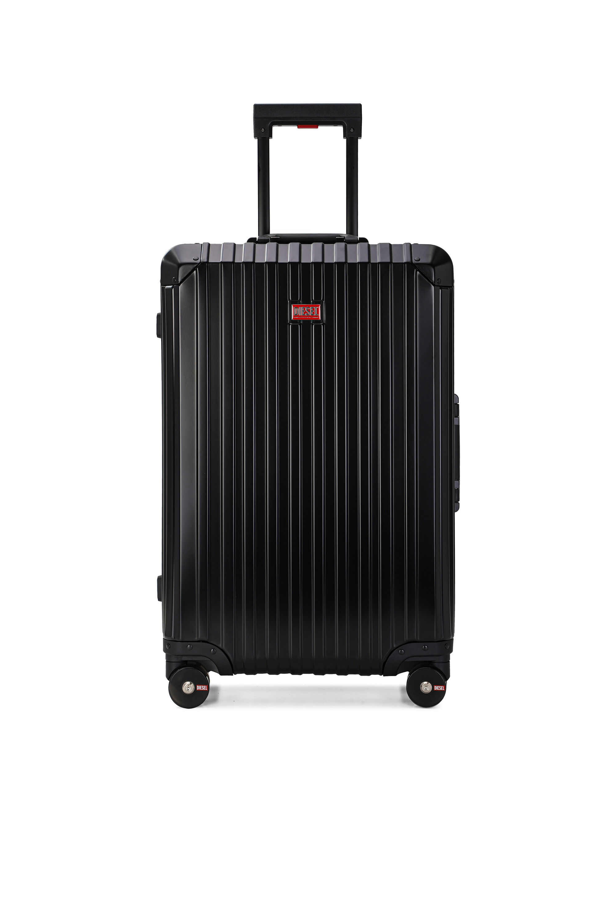Diesel - DIESEL ALUMINUM TROLLEY- DSL002, Valise en aluminium taille M Mixte in Noir - 1