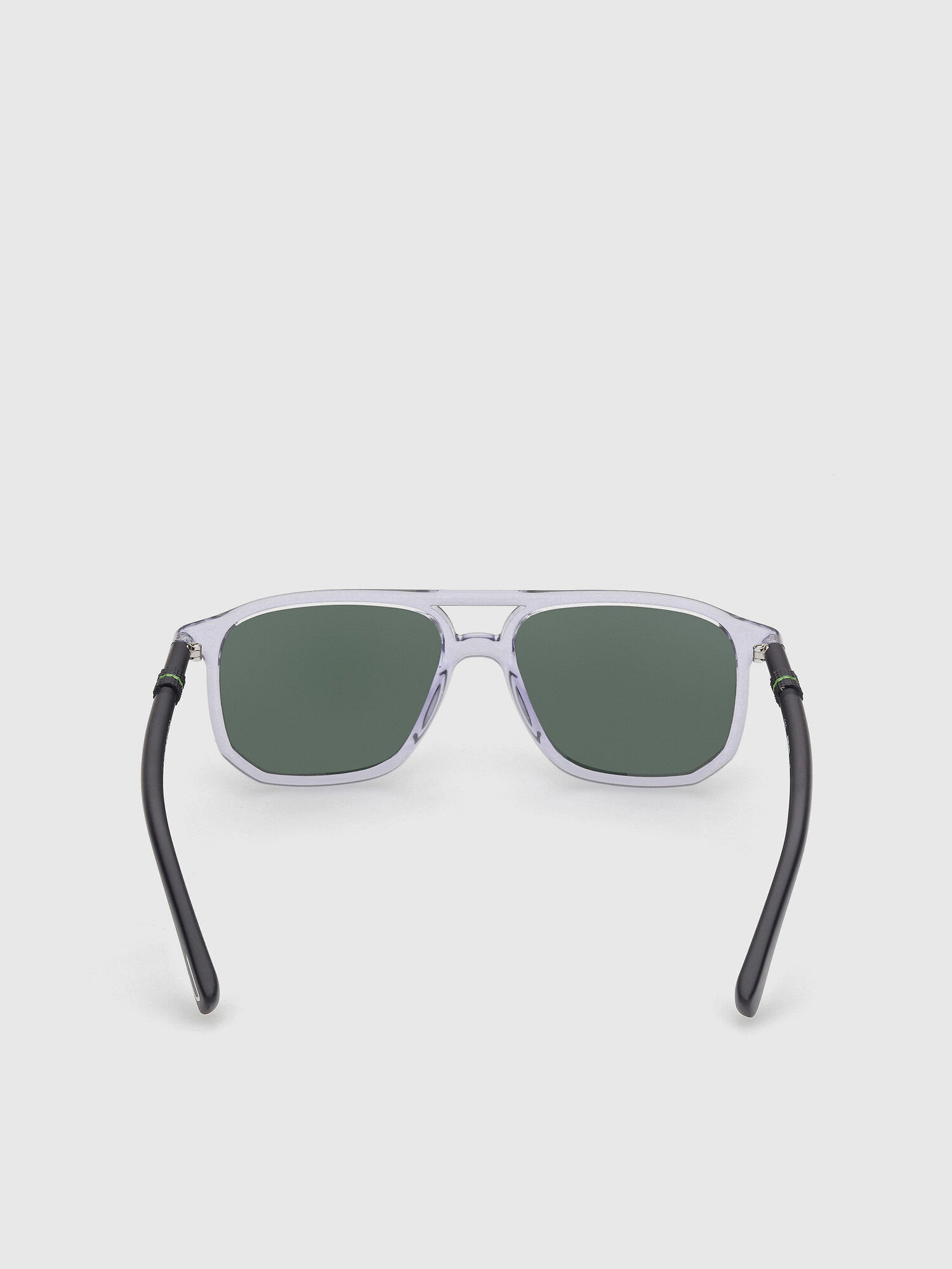 Diesel - DL0332, Lunettes de vue avec forme navigateur Homme in Gris - 4