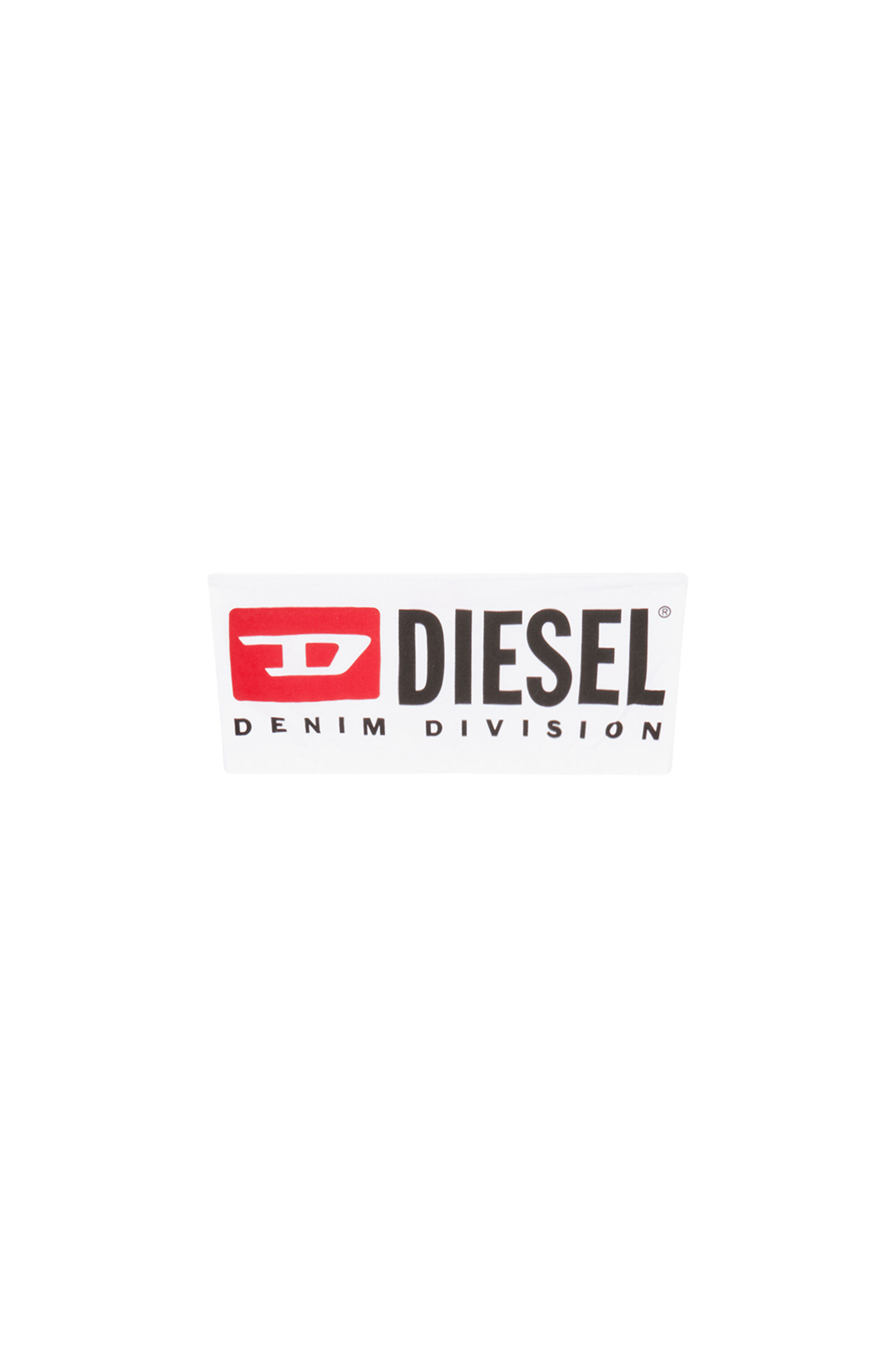 Diesel - UFSB-MELANIE, Soutien-gorge sans bretelles avec maxi logo Femme in Blanc - 2