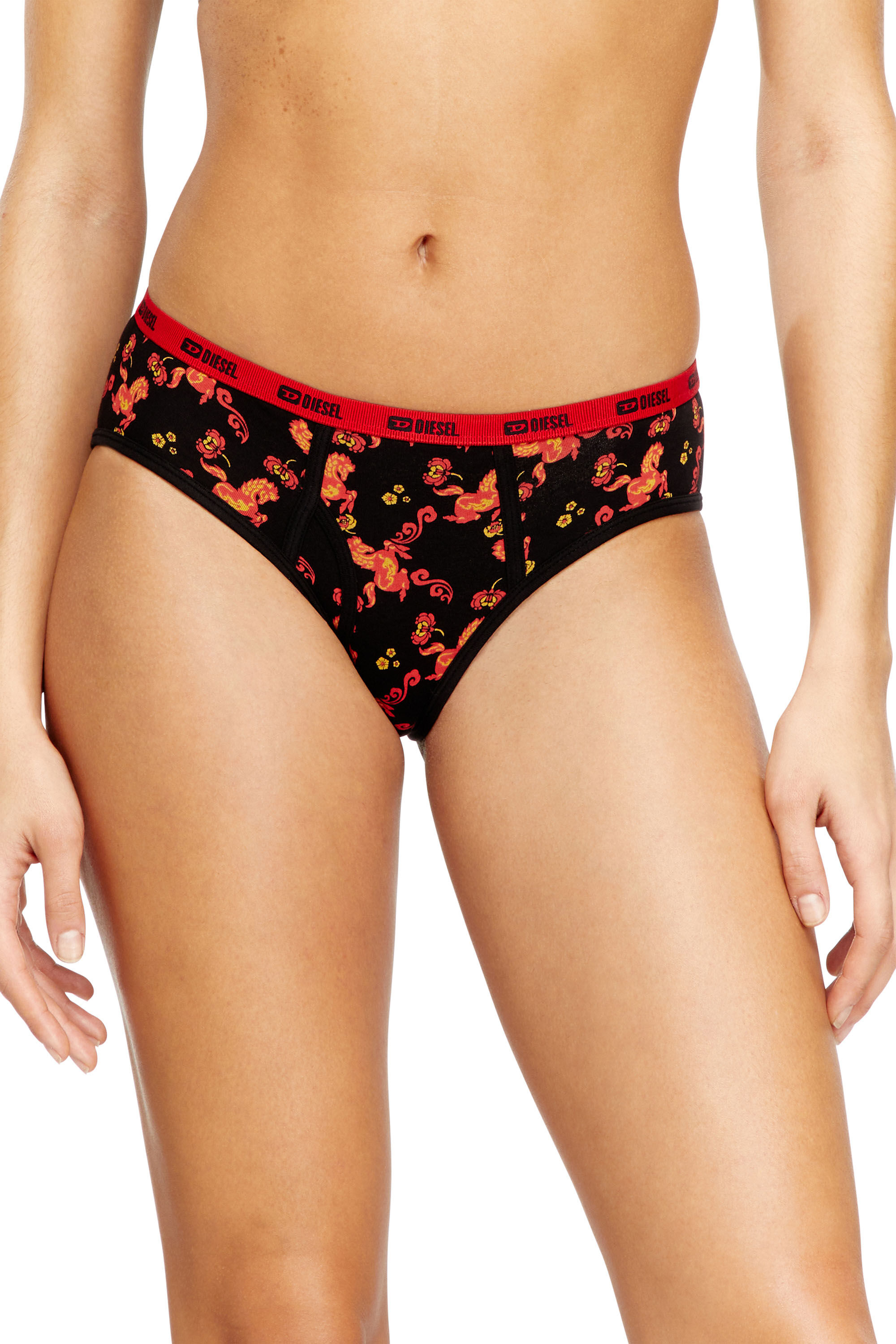 Diesel - OXY-GFT-3PACK, Lot de trois slips avec motif cheval Femme in ToBeDefined - 3