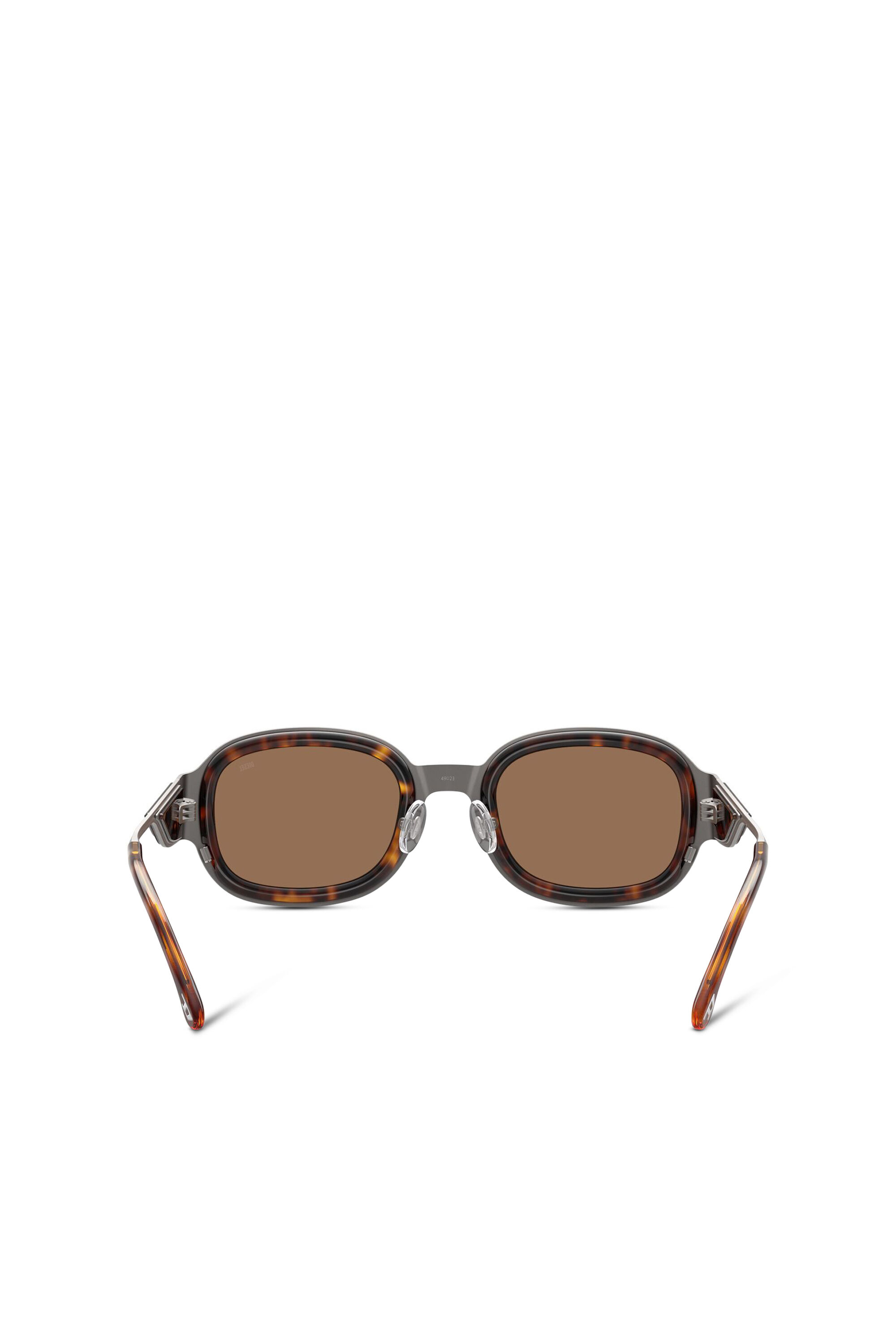 Diesel - 0DL1020, Lunettes de soleil carr&eacute;es Mixte in Marron - 3