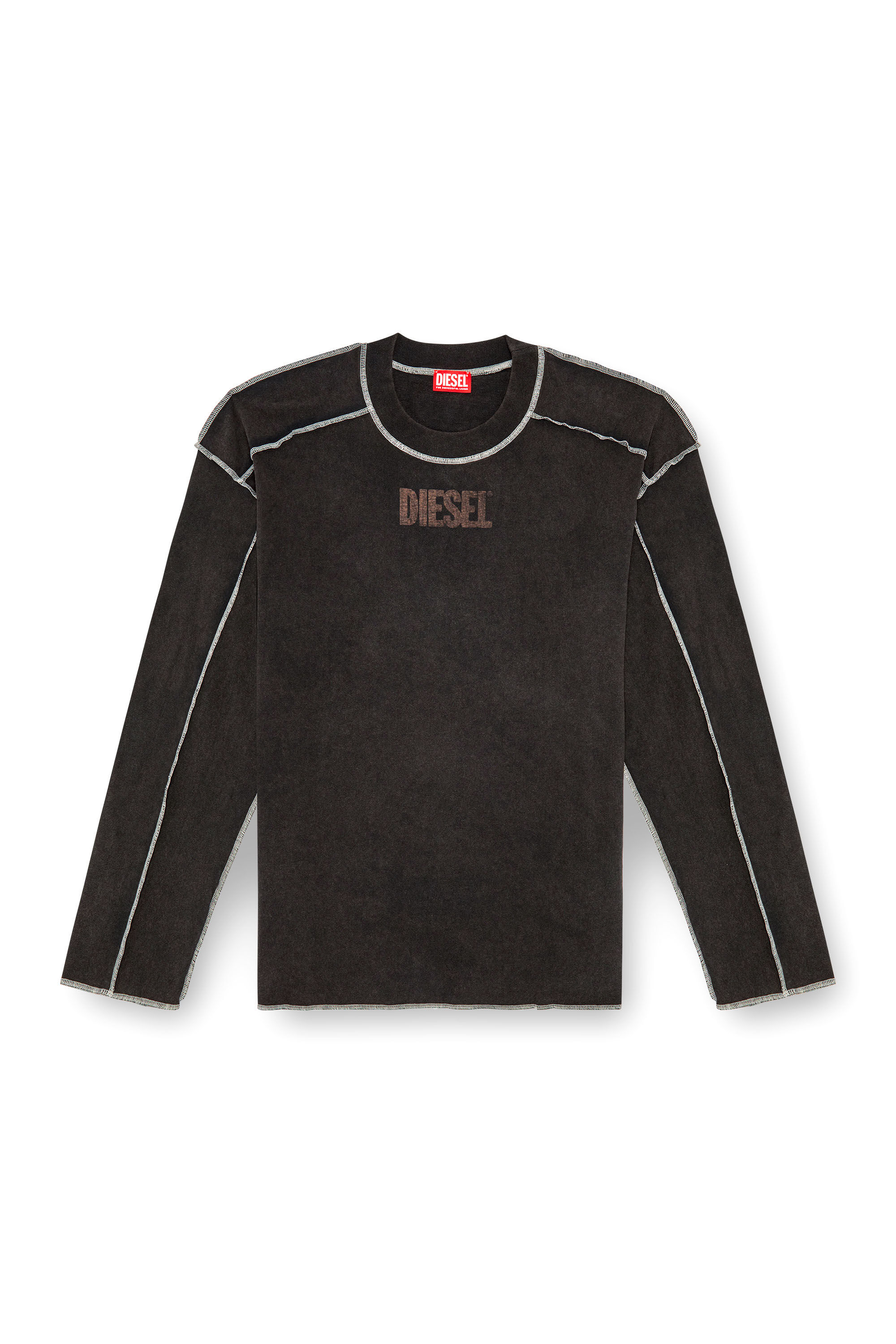 Diesel - T-CRAOR-LS, Gris foncé - Image 2