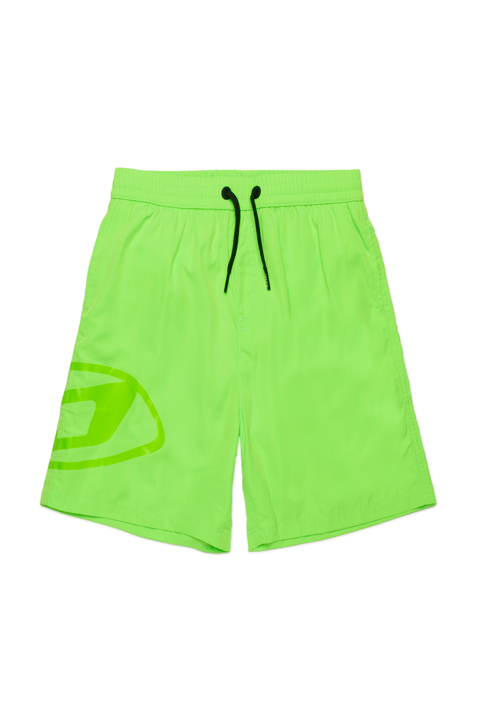 Diesel - MIPRUL, Short de bain avec logo Oval D ton sur ton Homme in Vert - 1