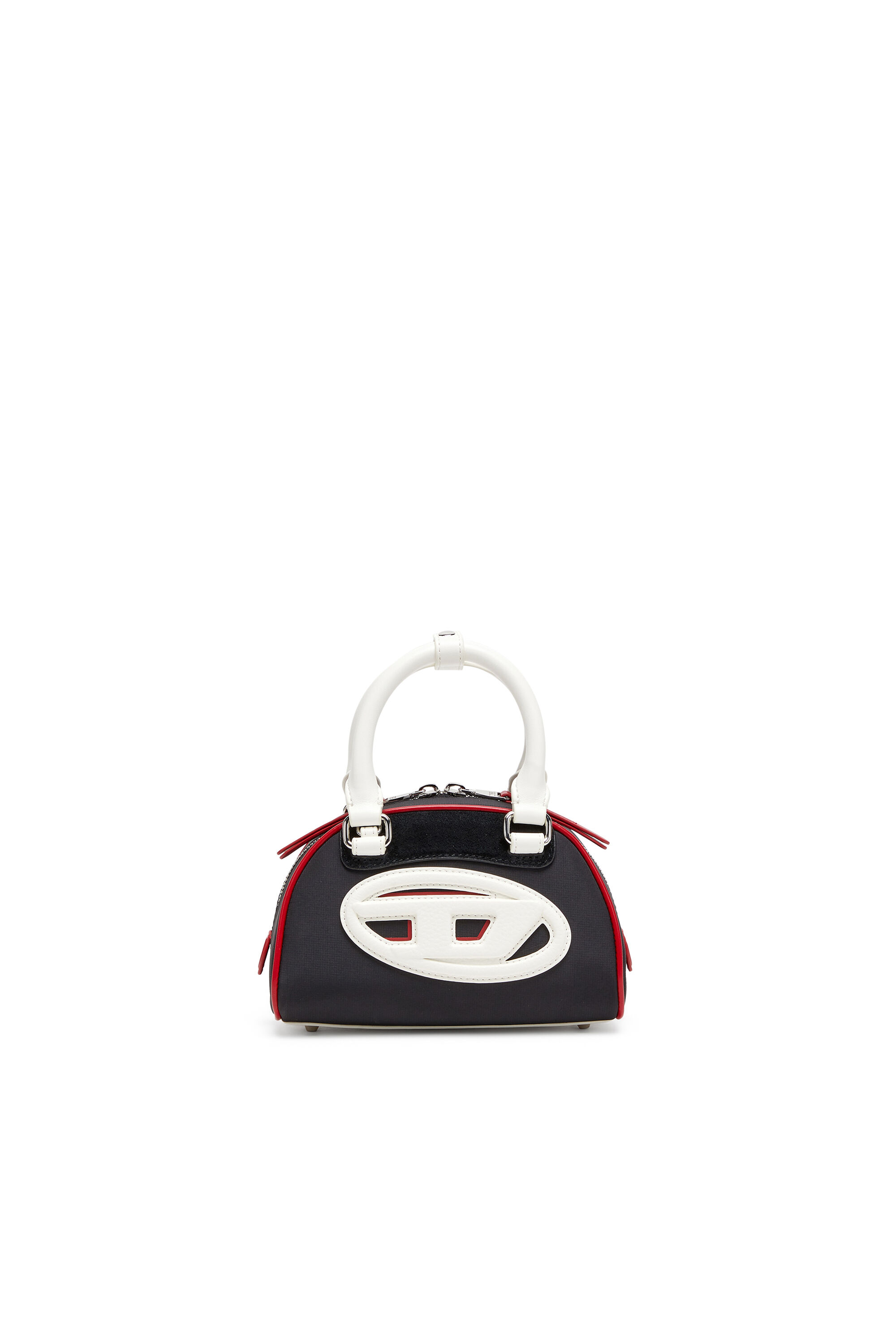 Diesel - 1DR DOME CROSSBODY, 1DR Dome-Mini sac bowling color-block Femme in Polychrome - 1