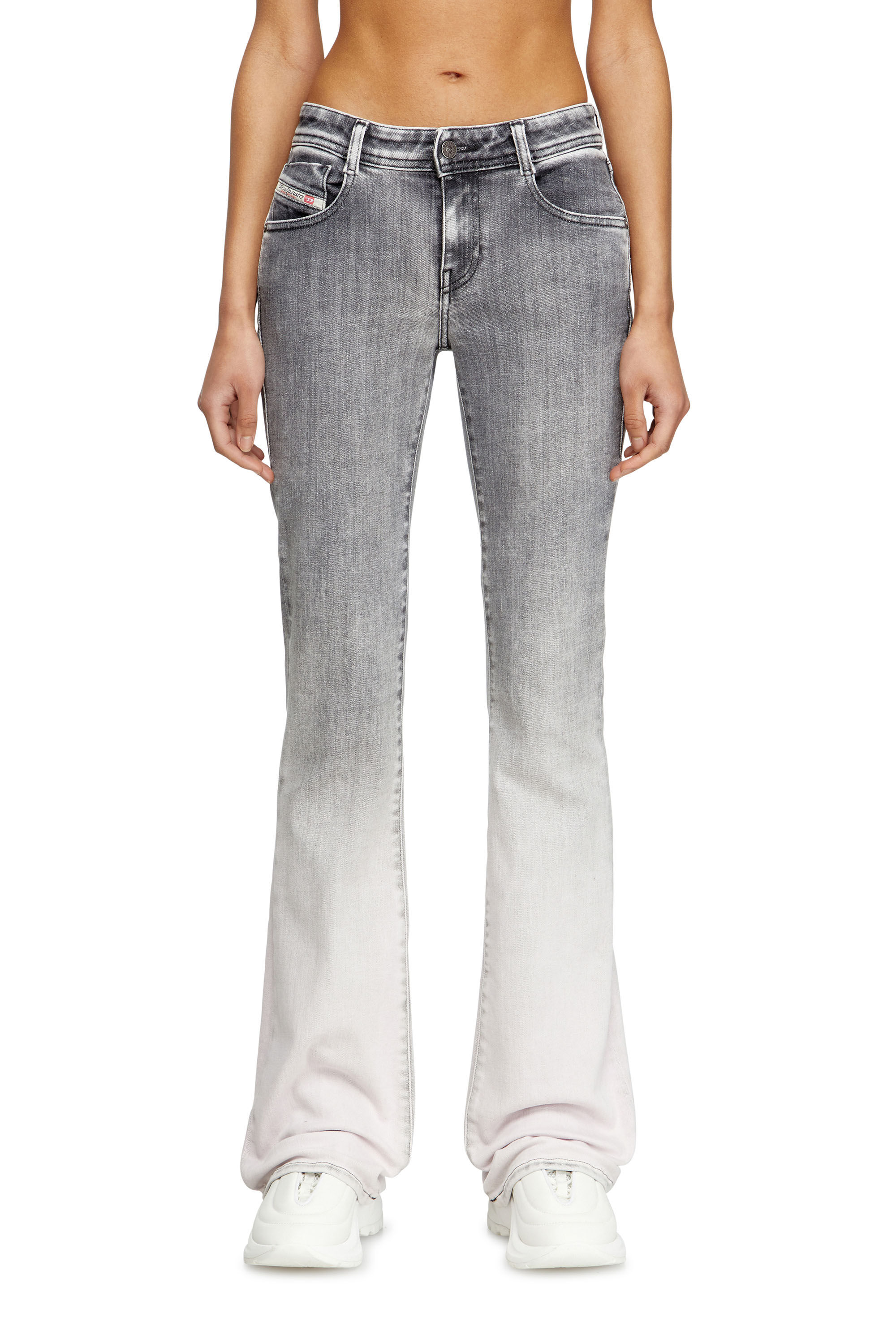 Diesel - Bootcut Jeans 1969 D-Ebbey 09K53 Femme, Gris Clair - Image 3