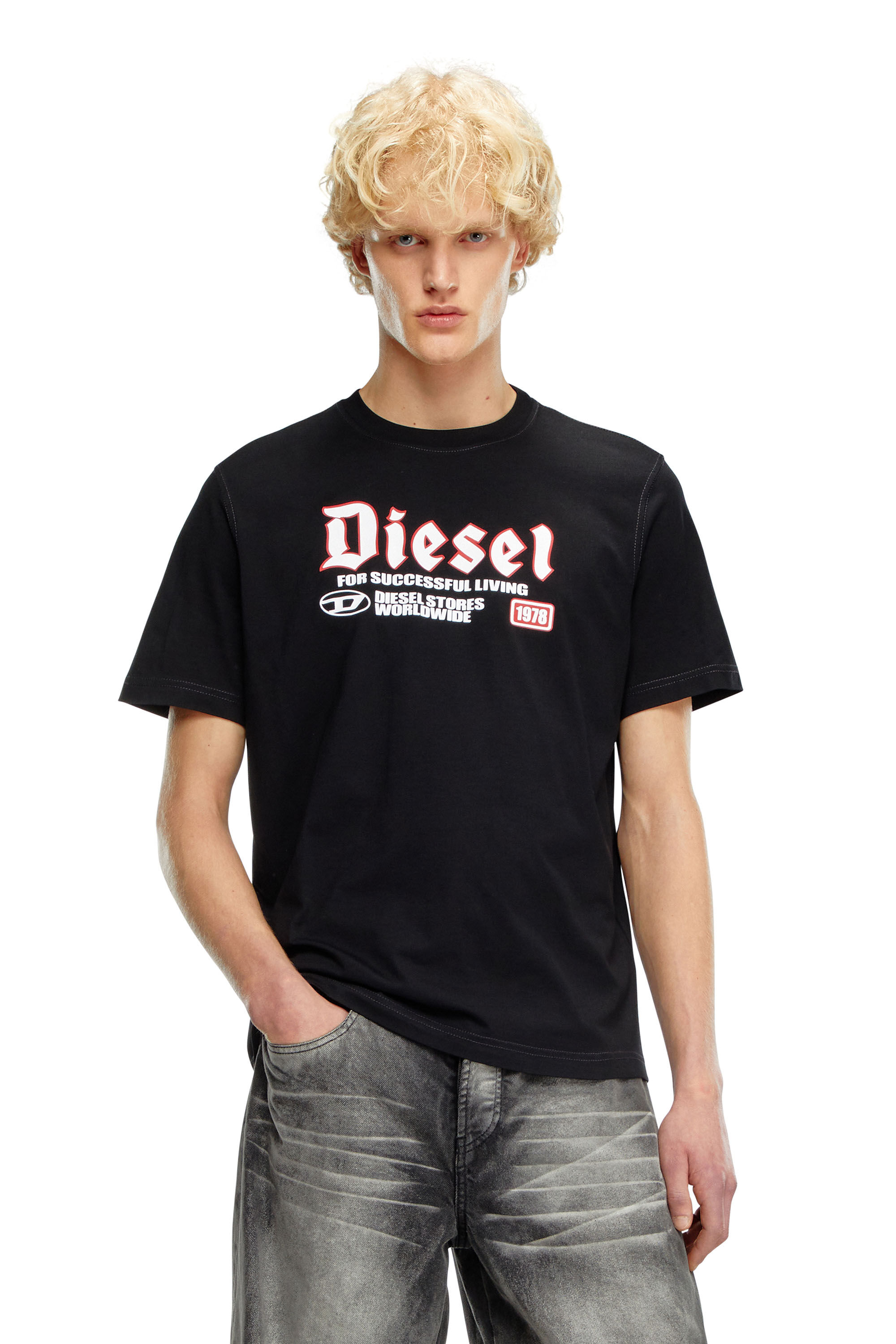 Diesel - T-ADJUST-K1, Noir - Image 3