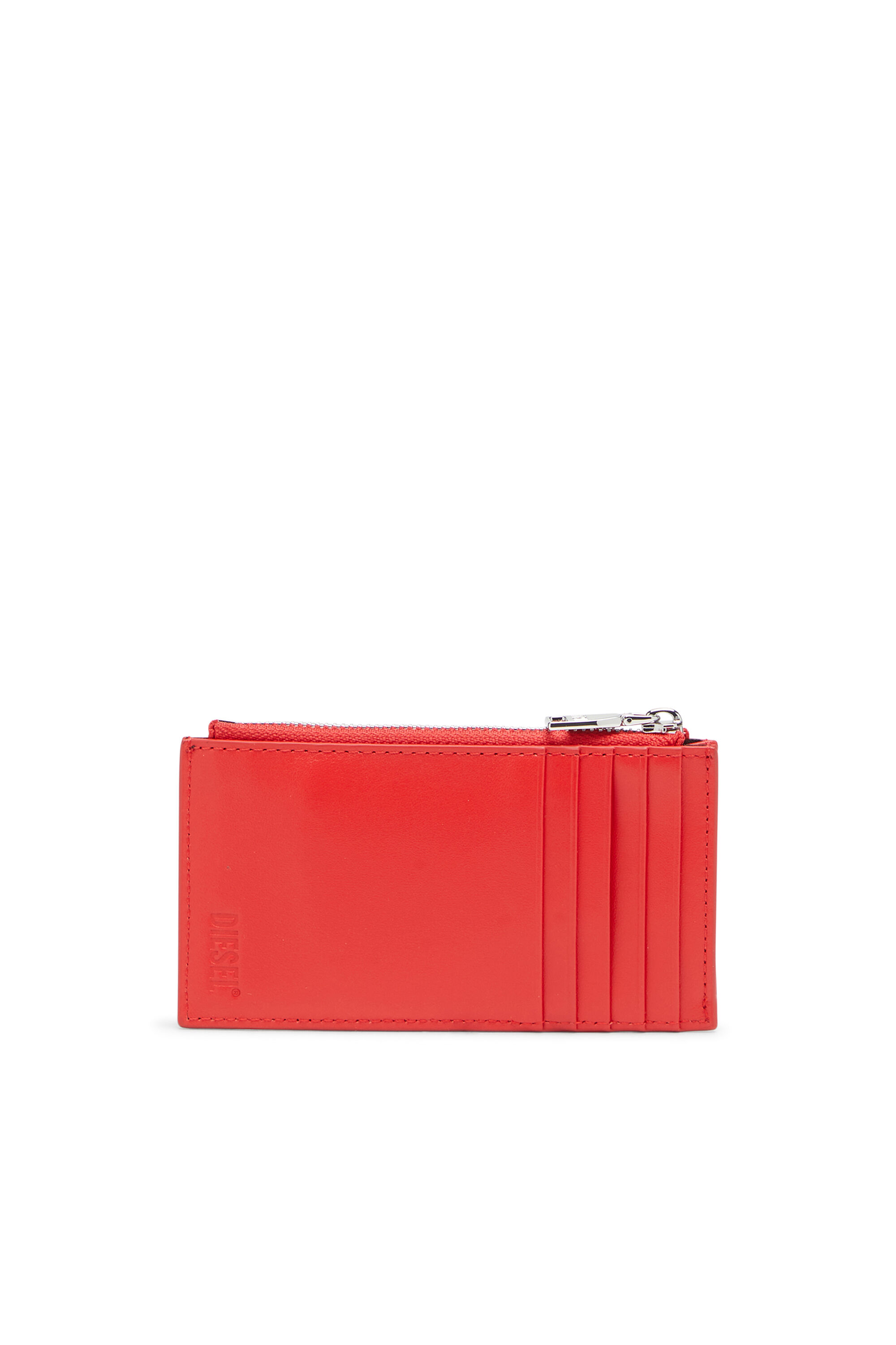 Diesel - PLAY CARD HOLDER III, Porte-cartes avec finition brillante Femme in Rouge - 2