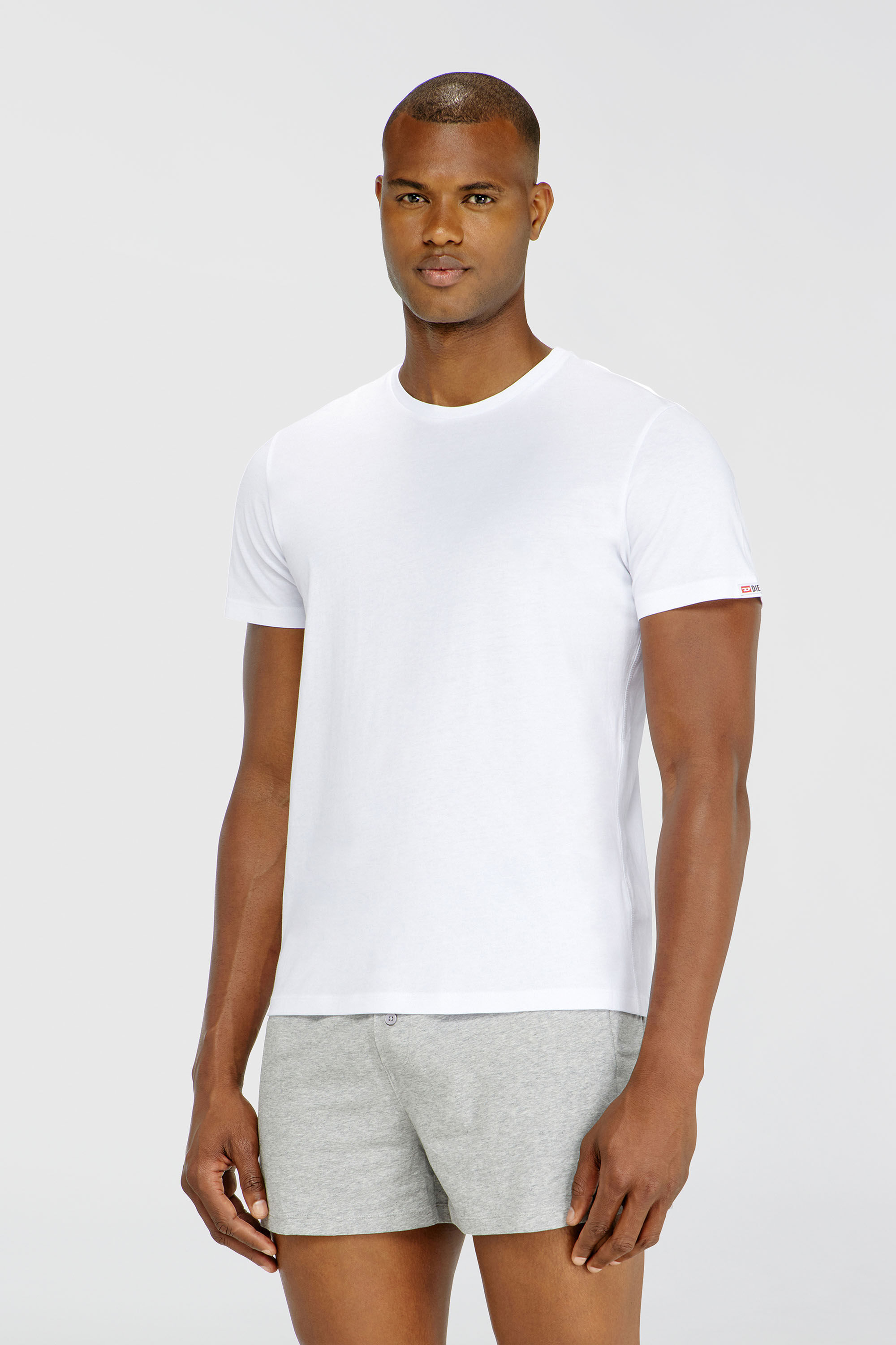 Diesel - RANDAL-D-CORE-3PACK, Lot de 3 t-shirts en coton Homme in Blanc - 3