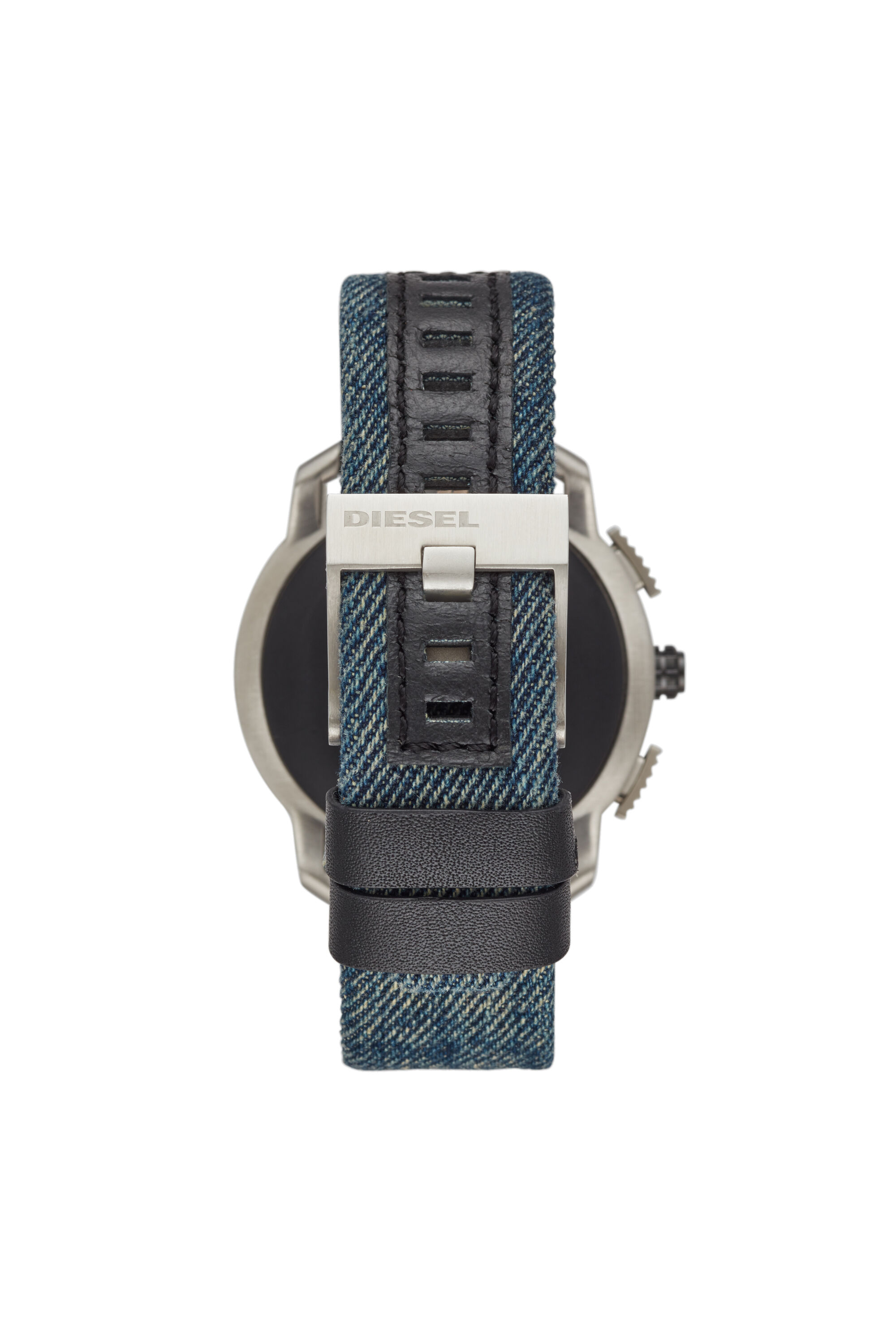 DT2015 Homme Montre connect e Axial en denim bleu Diesel