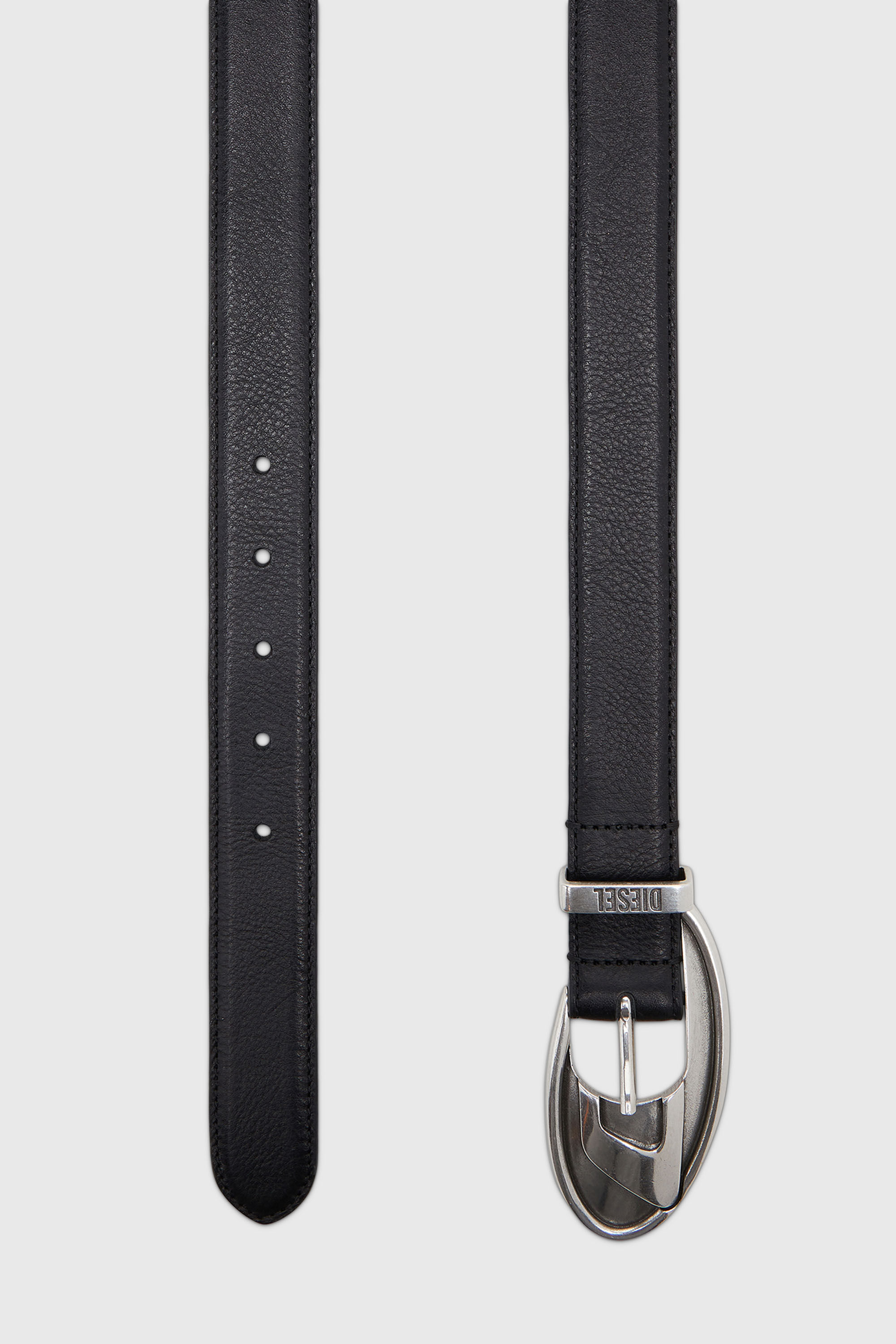 Diesel - B-D ROP 30, Ceinture 3 cm en cuir reconstitu&eacute; Mixte in Noir - 2