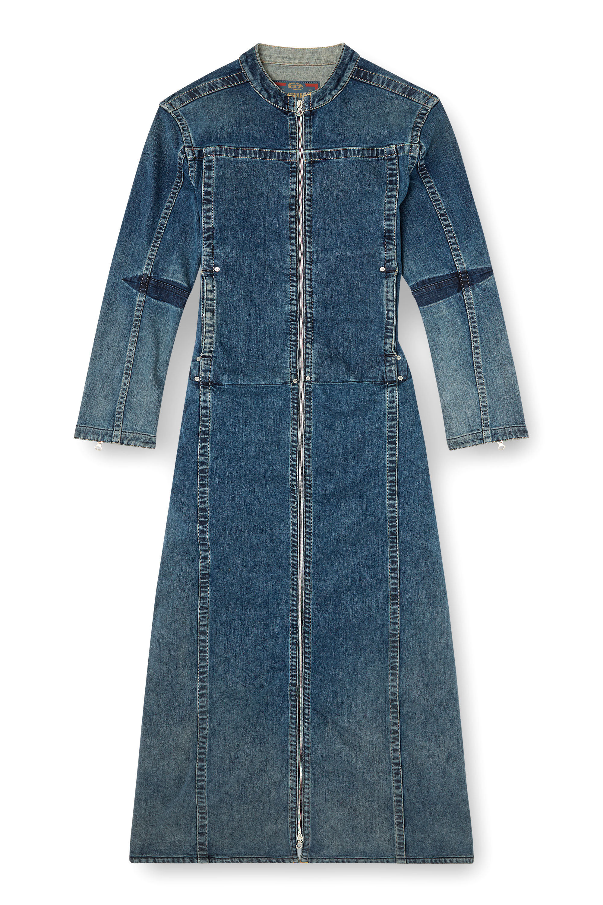 Diesel - D-JORGE-RE-FSG, Manteau extrême en denim Rehab Homme in Bleu - 2
