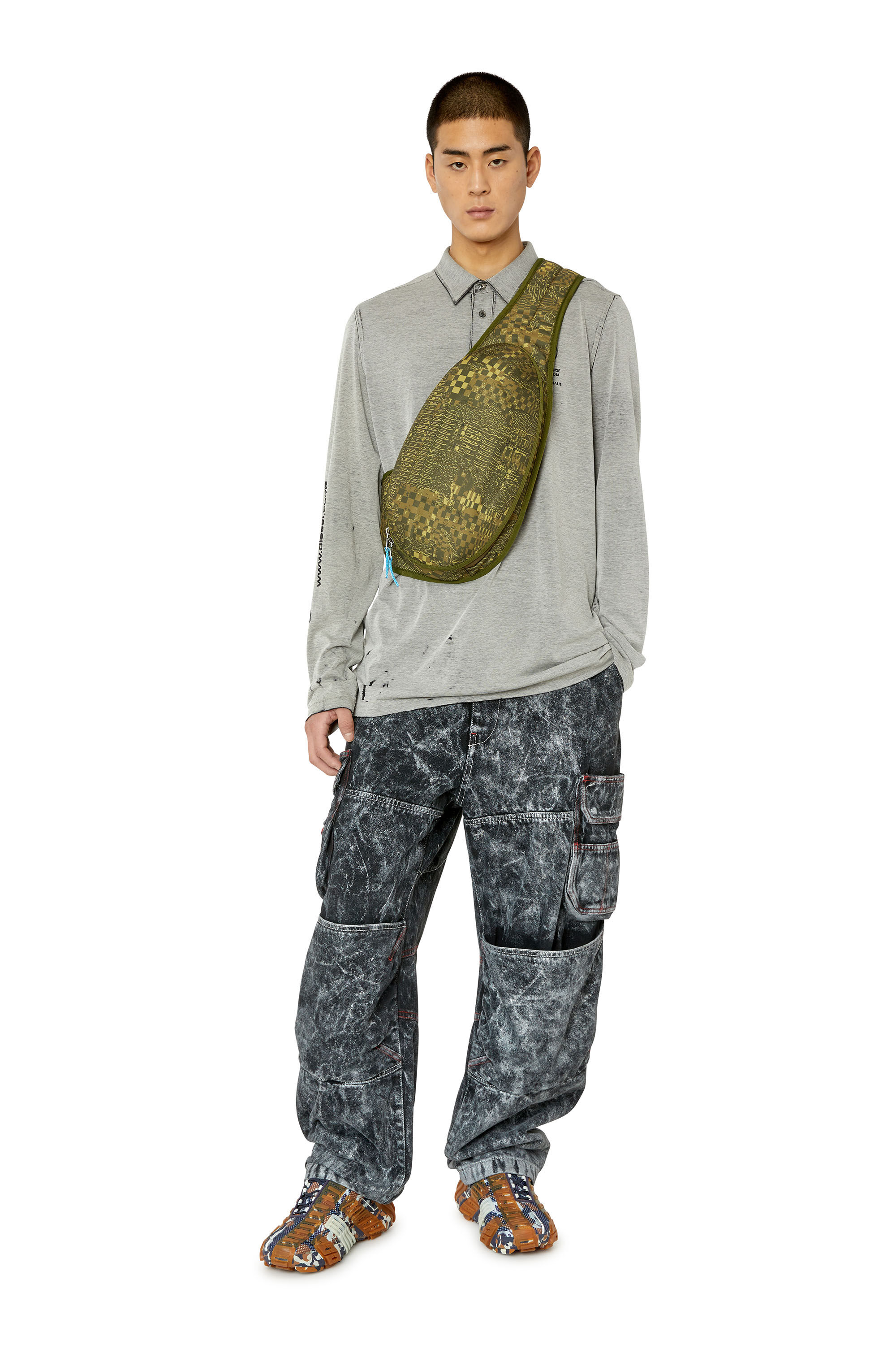 Diesel - S-HIRT, Gris - Image 1