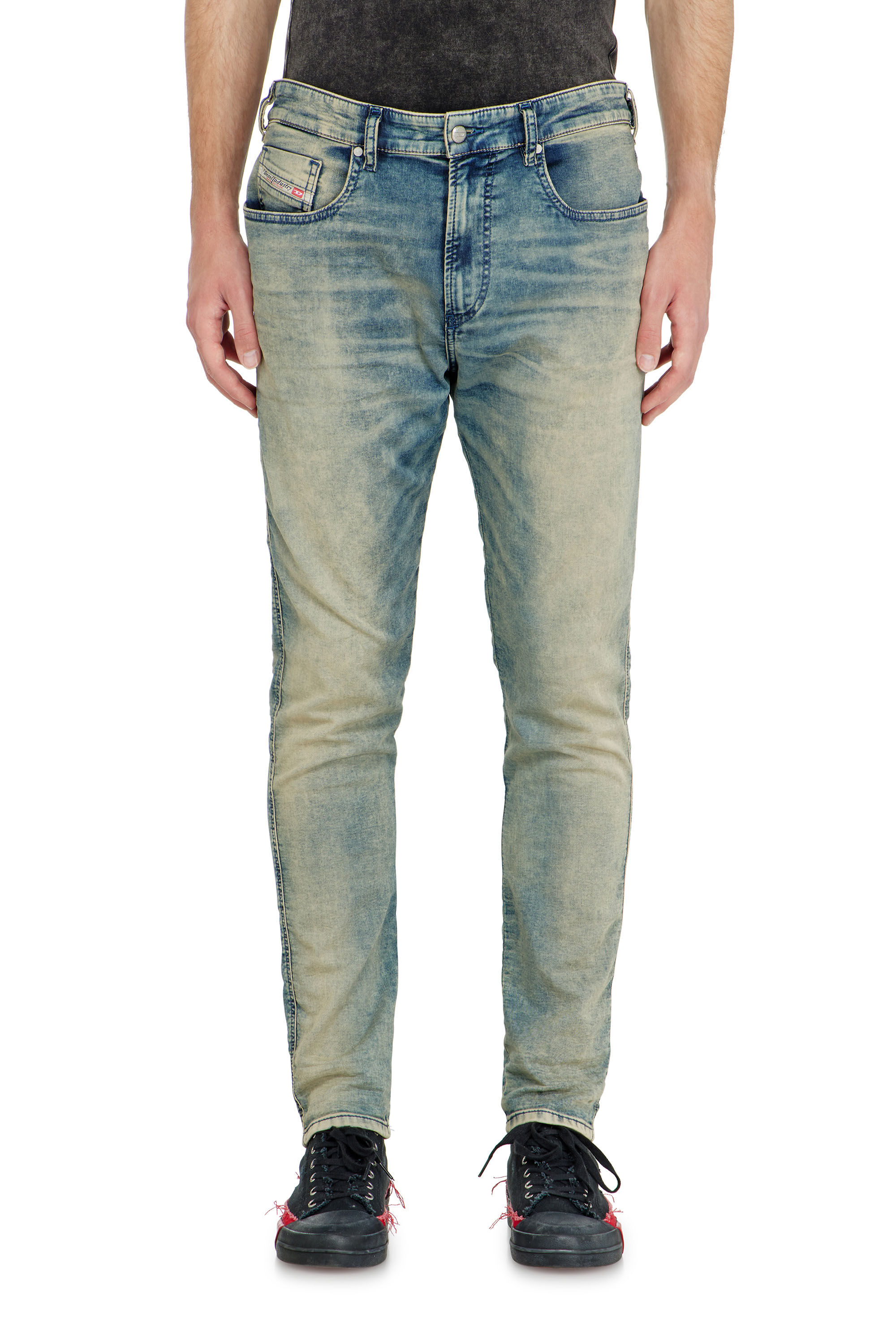 Diesel - Slim 2062 D-Strukt Joggjeans&reg; 09P60 Homme, Bleu moyen - Image 2
