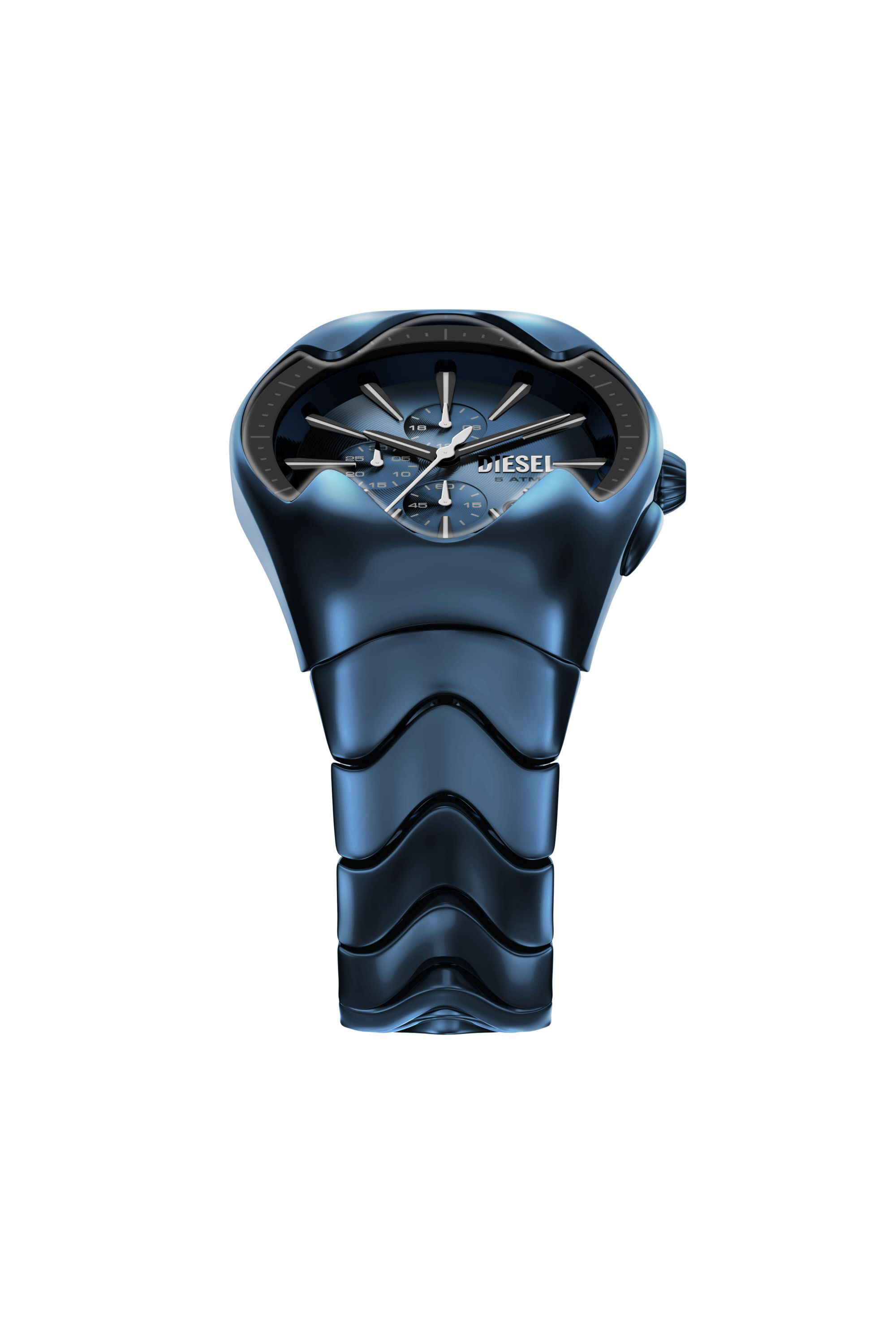 Diesel - DZ4704 WATCH, Montre Mercurial en acier inoxydable bleu Homme in Polychrome - 4