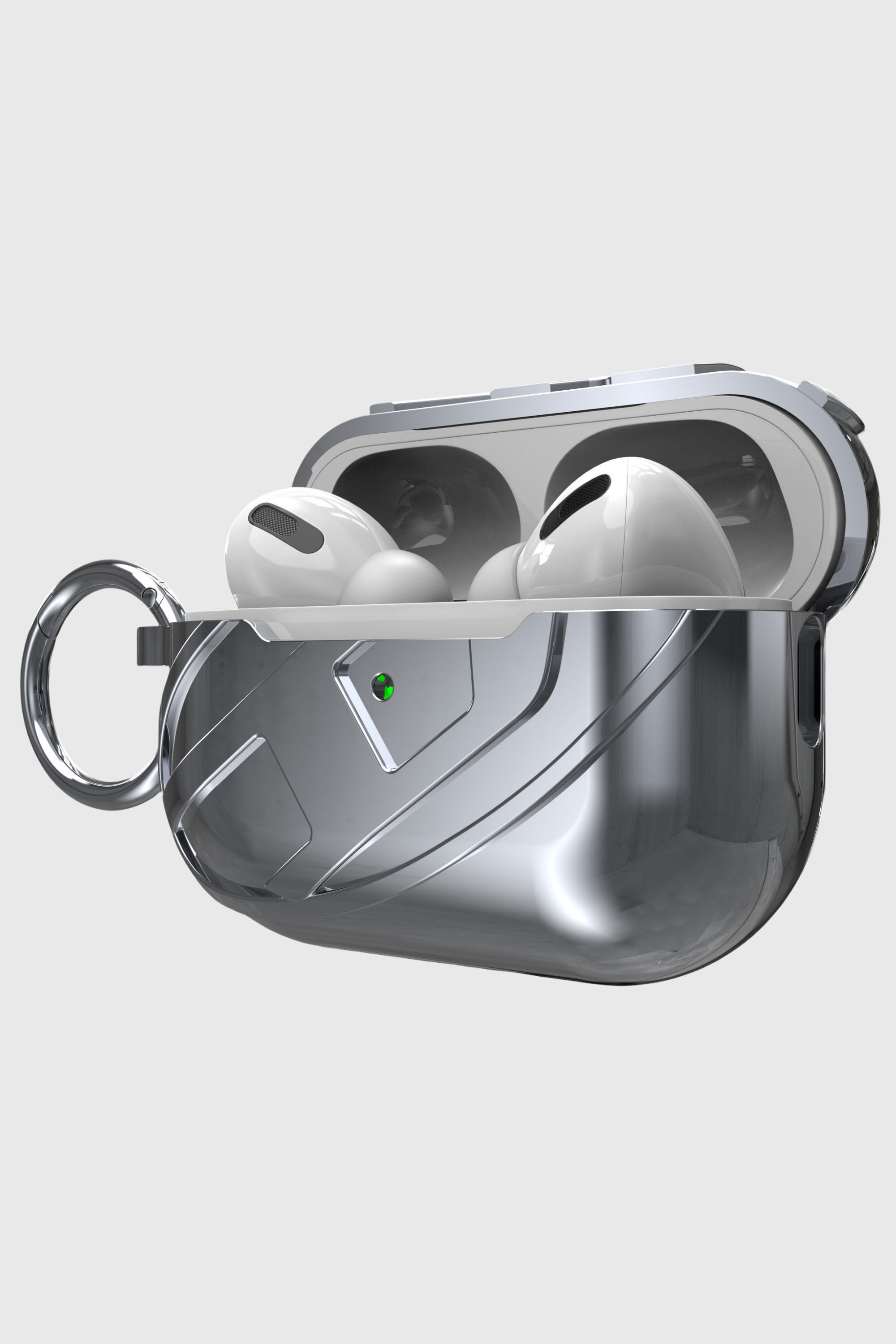 Diesel - 60274 MOULDED CASE, Coque AirPods AirPods Pro / Pro 2 Mixte in Gris - 2