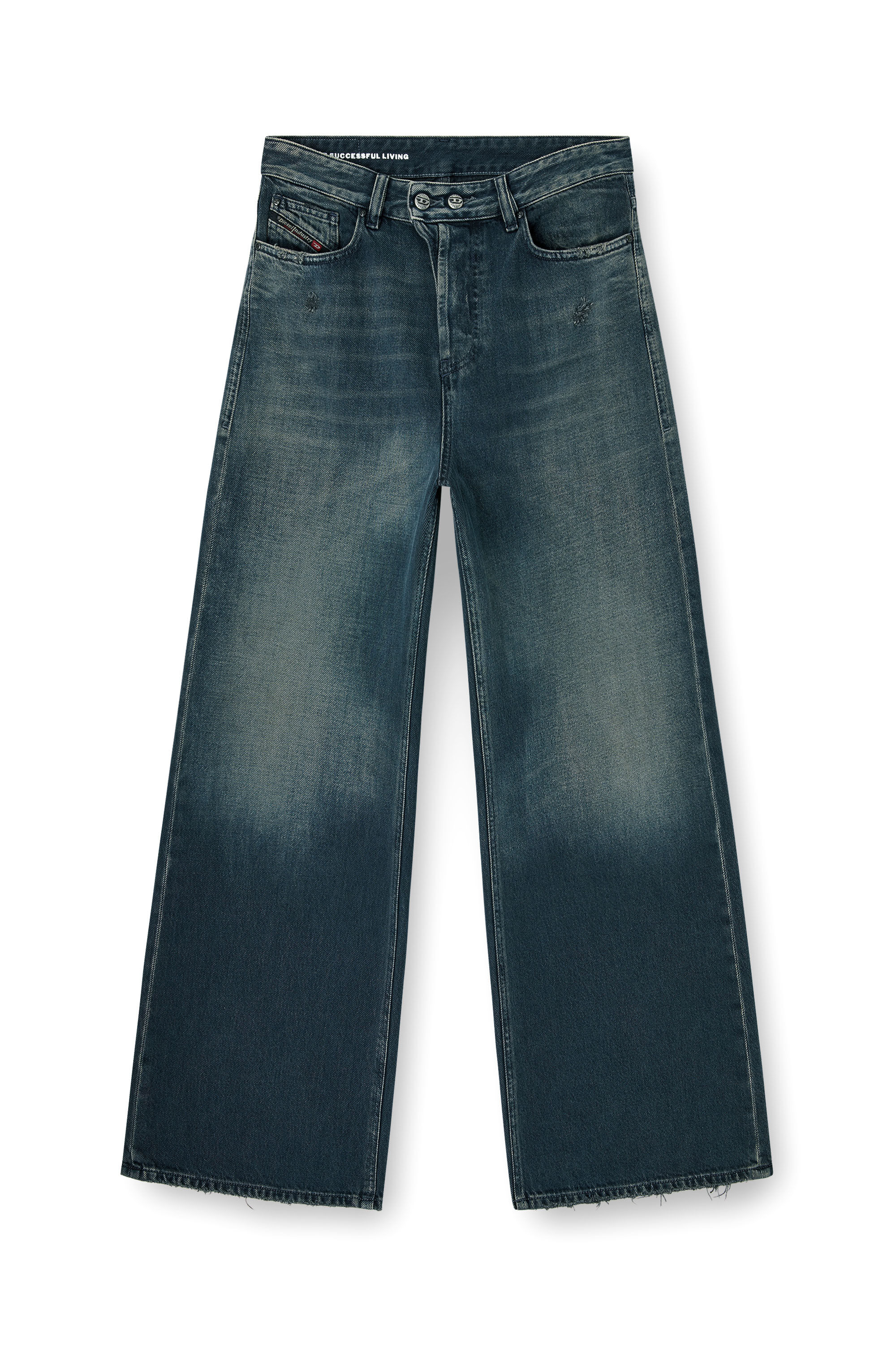 Diesel - Relaxed Jeans 1996 D-Sire 09N67 Mixte, Bleu Fonc&eacute; - Image 6