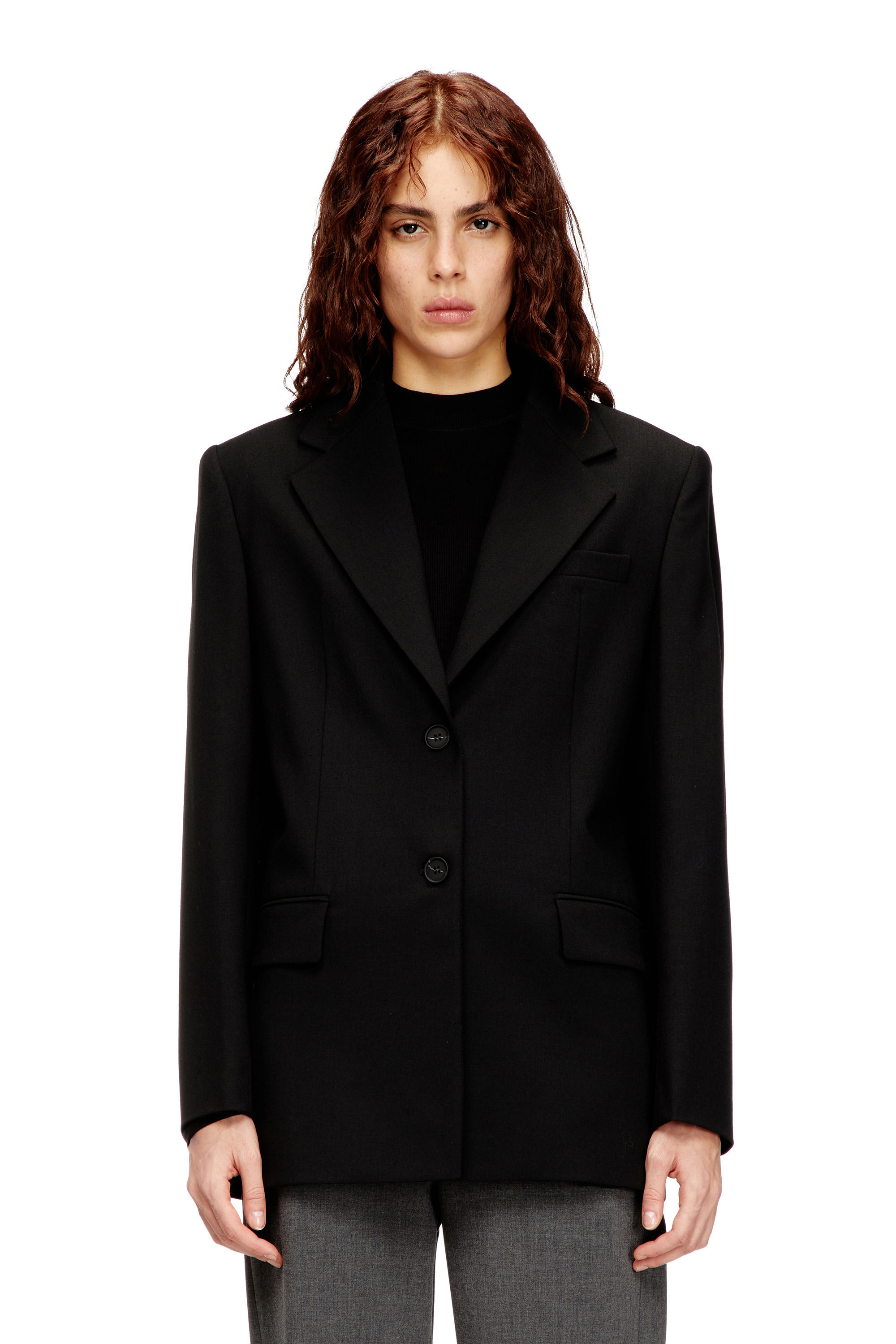 Diesel - G-KESS-R1, Blazer en mélange de laine Femme in ToBeDefined - 2