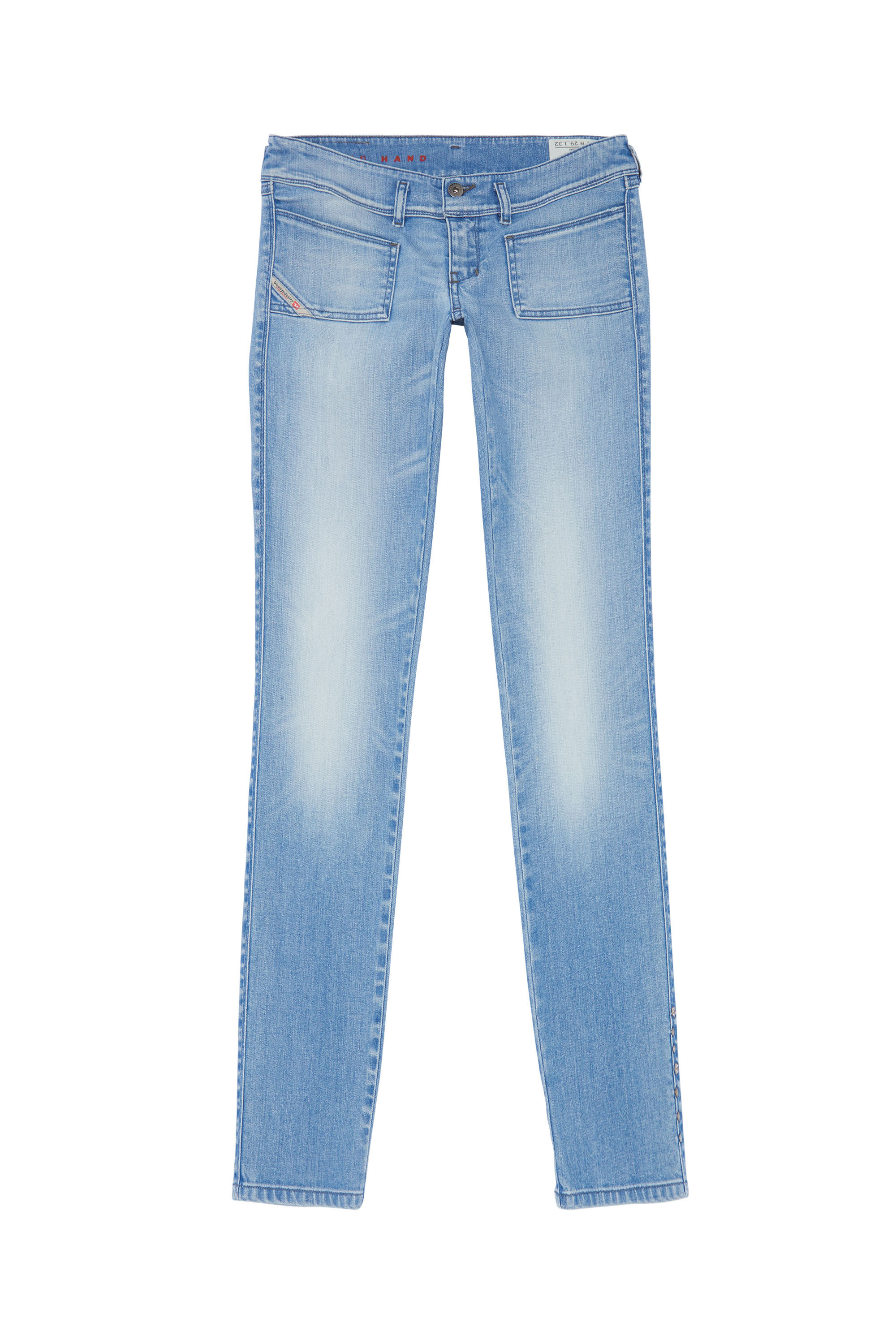 Diesel - HUSHY, Femme - Jeans Bleu clair Femme in Bleu - 1