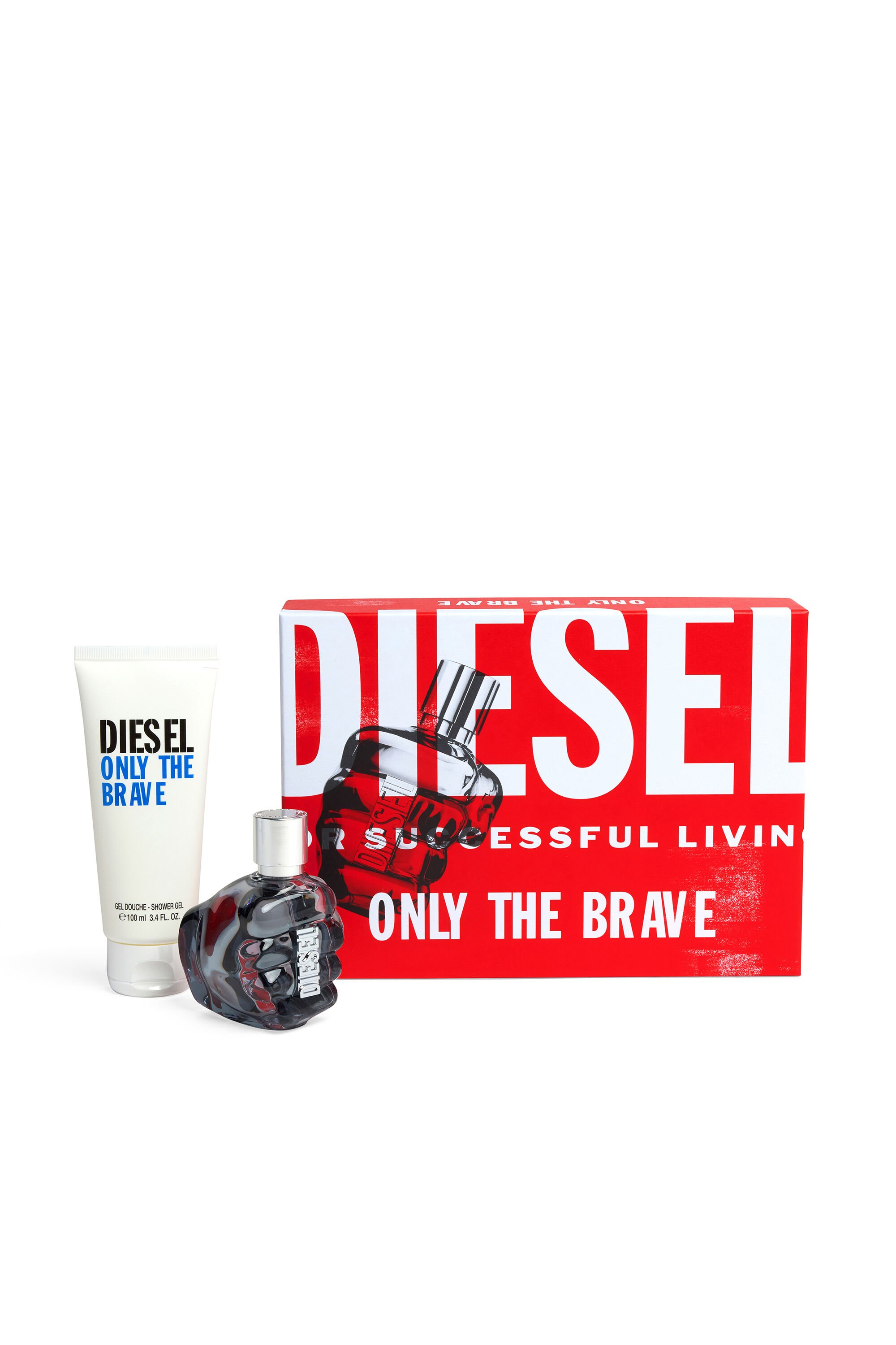 Diesel - ONLY THE BRAVE  50 ML GIFT SET, Bleu - Image 1
