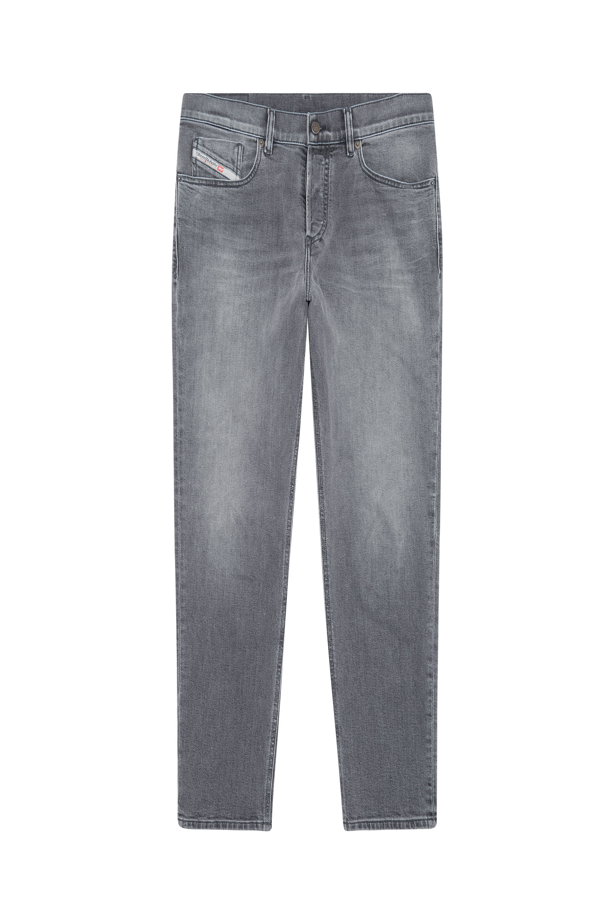 Diesel - 2005 D-Fining 09D50 Tapered Jeans, Noir/Gris foncé - Image 2