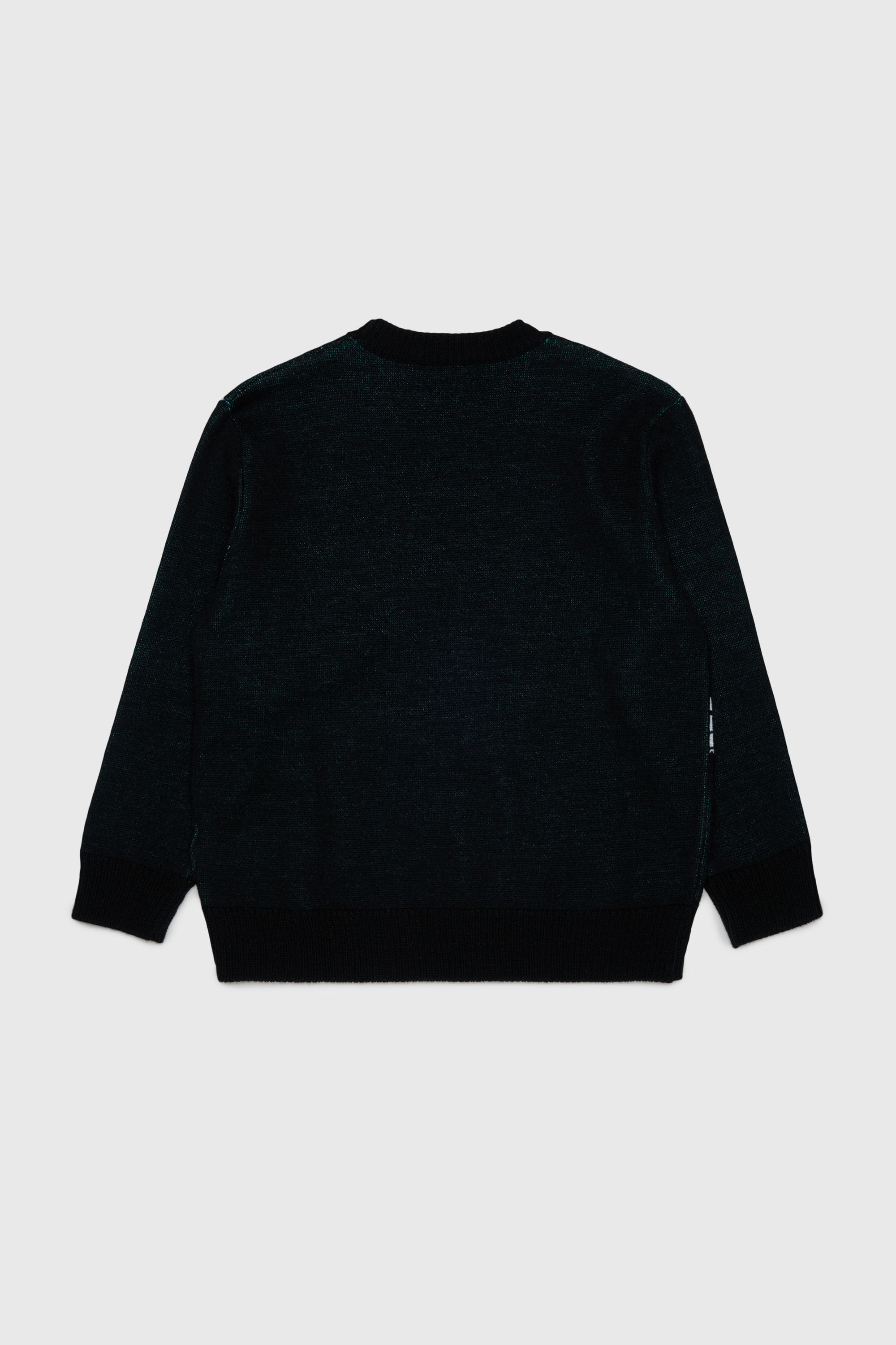 Diesel - KHILES OVER, Pull en m&eacute;lange de laine &agrave; motif montagne Mixte in Noir - 2