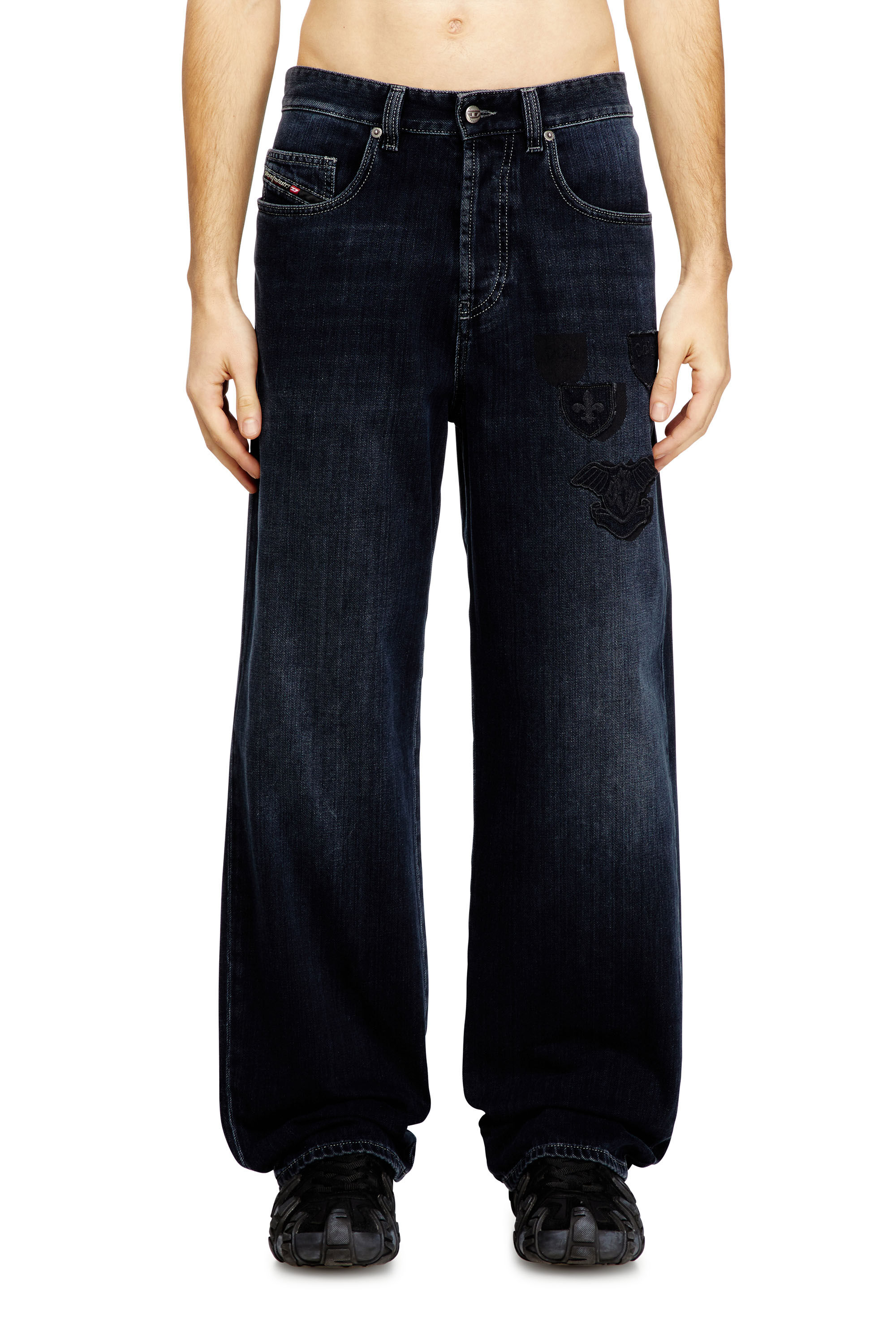 Diesel - 2001 D-MACRO-S8 Homme, Bleu Foncé - Image 3
