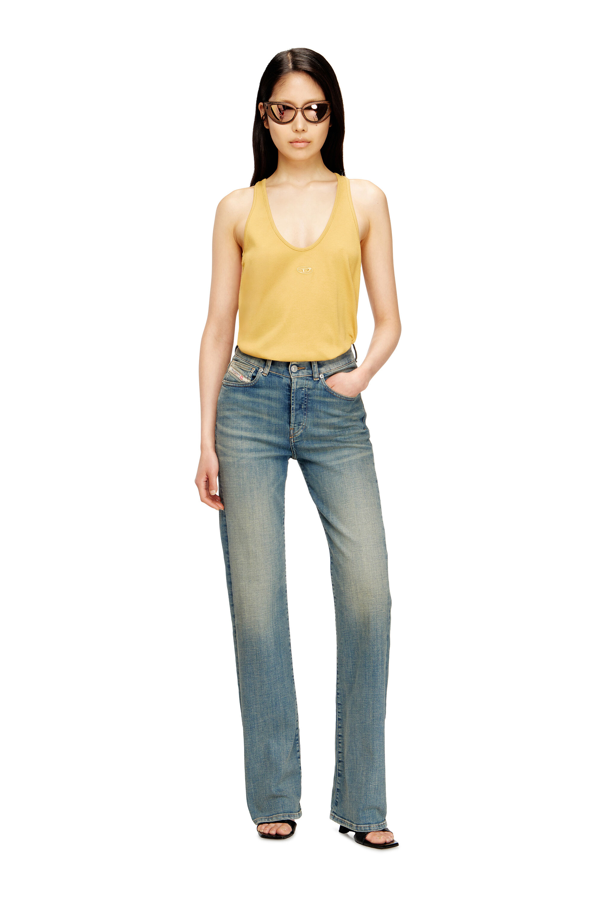 Diesel - Regular Jeans 1971 D-Sent 09N32 Femme, Bleu moyen - Image 1