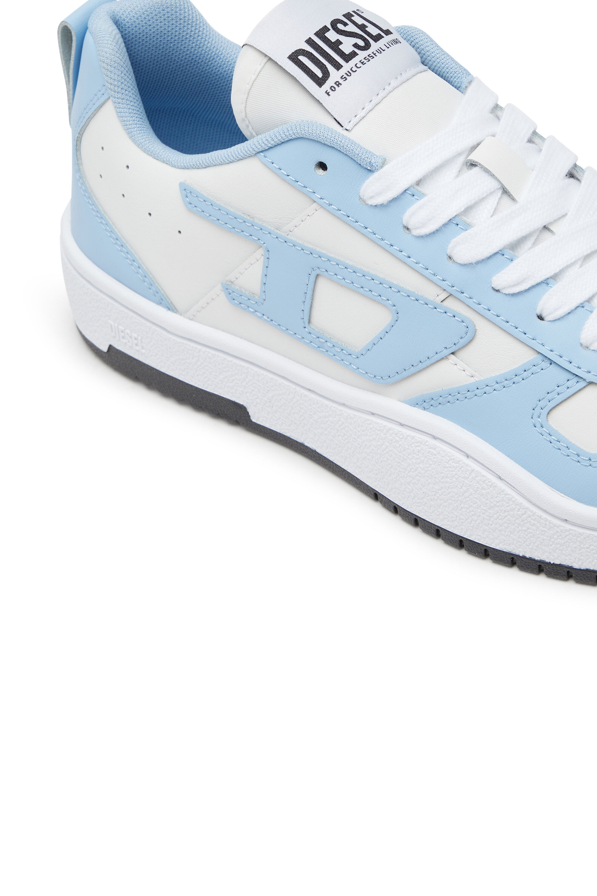 S Ukiyo Low Sneakers basses en cuir et nylon Femme Polychrome Diesel