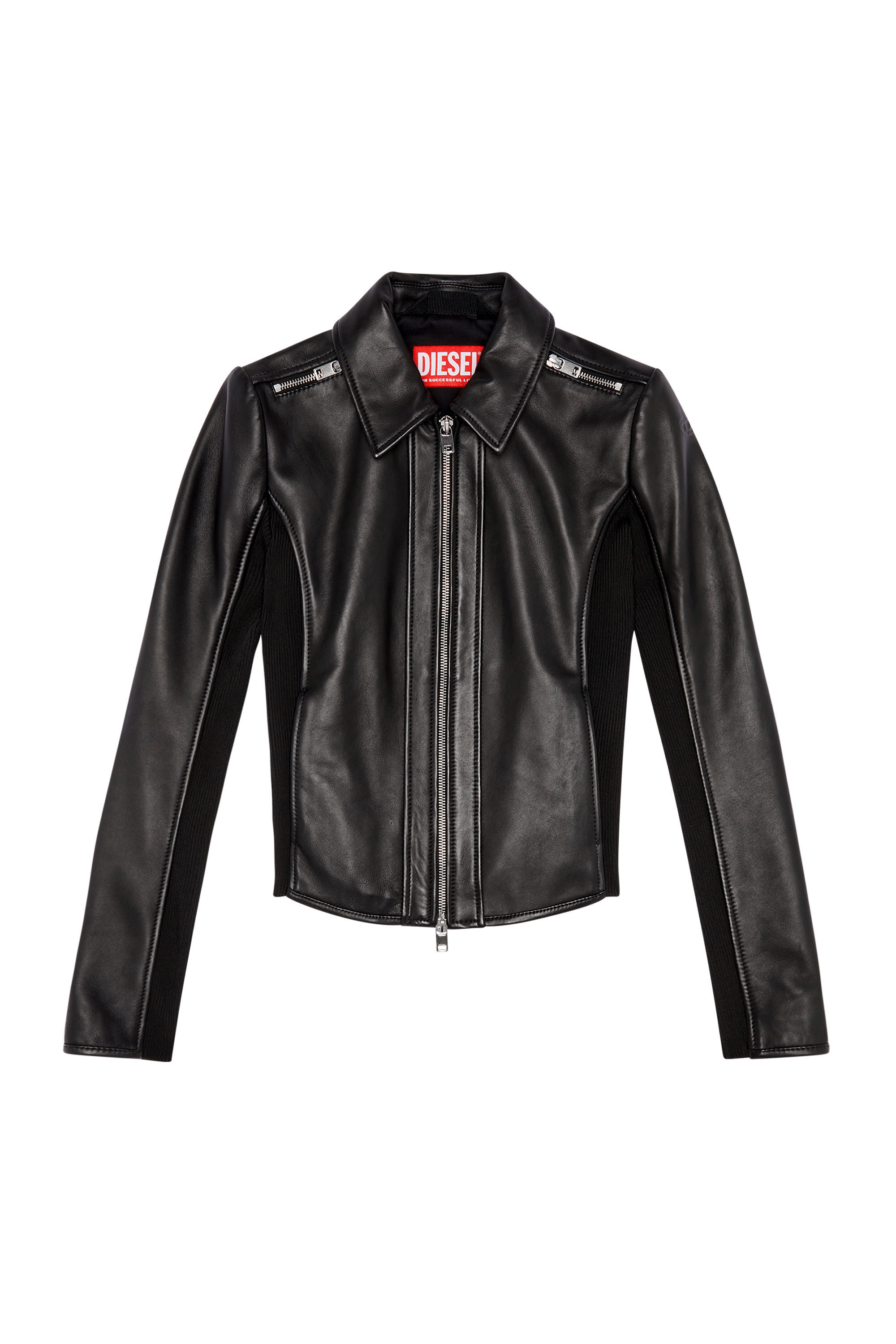 Veste sales cuir diesel