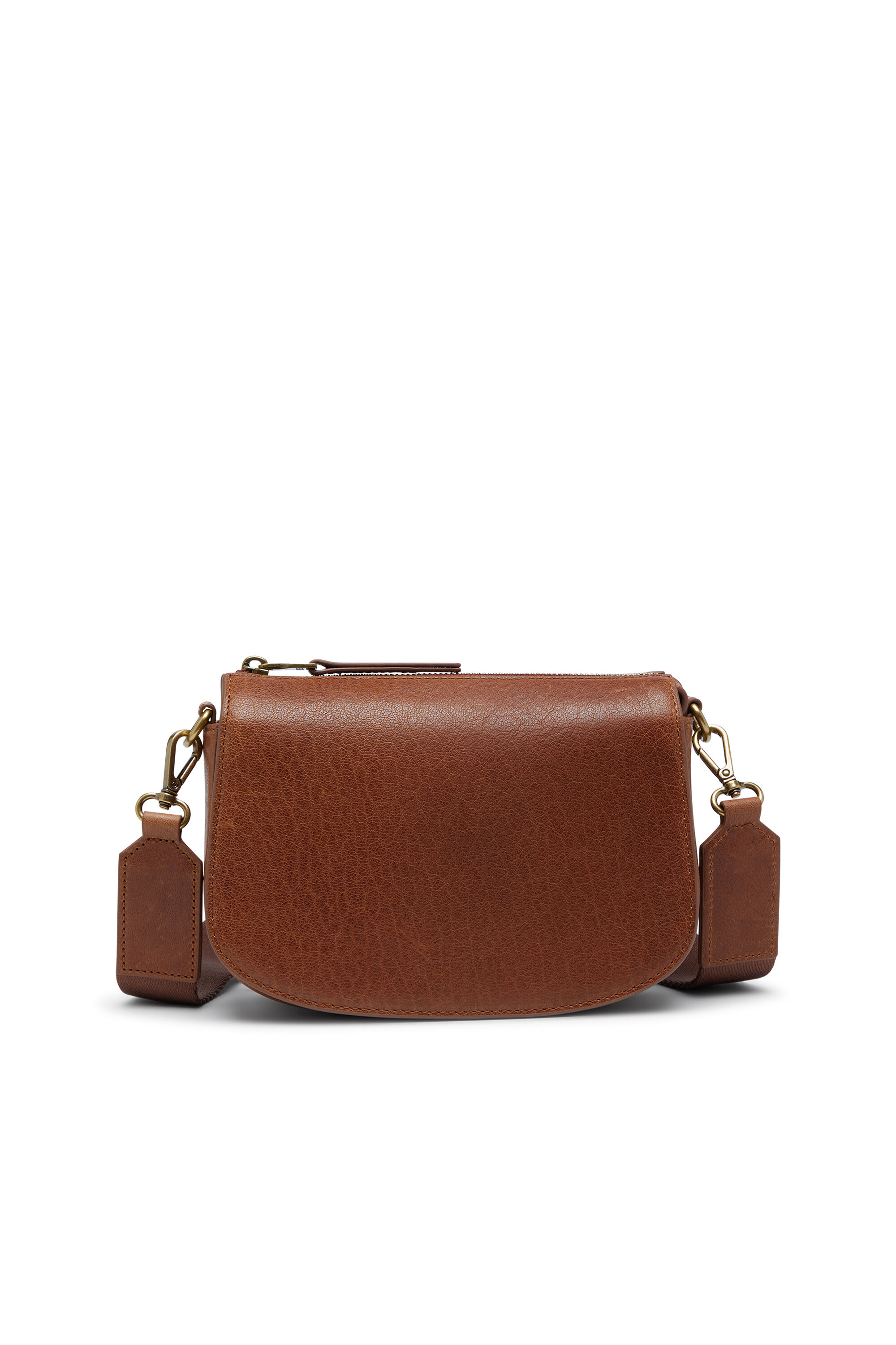 Diesel - 1DR CAMERA BAG, 1DR-Sac à appareil photo en cuir pull-up Mixte in Marron - 2