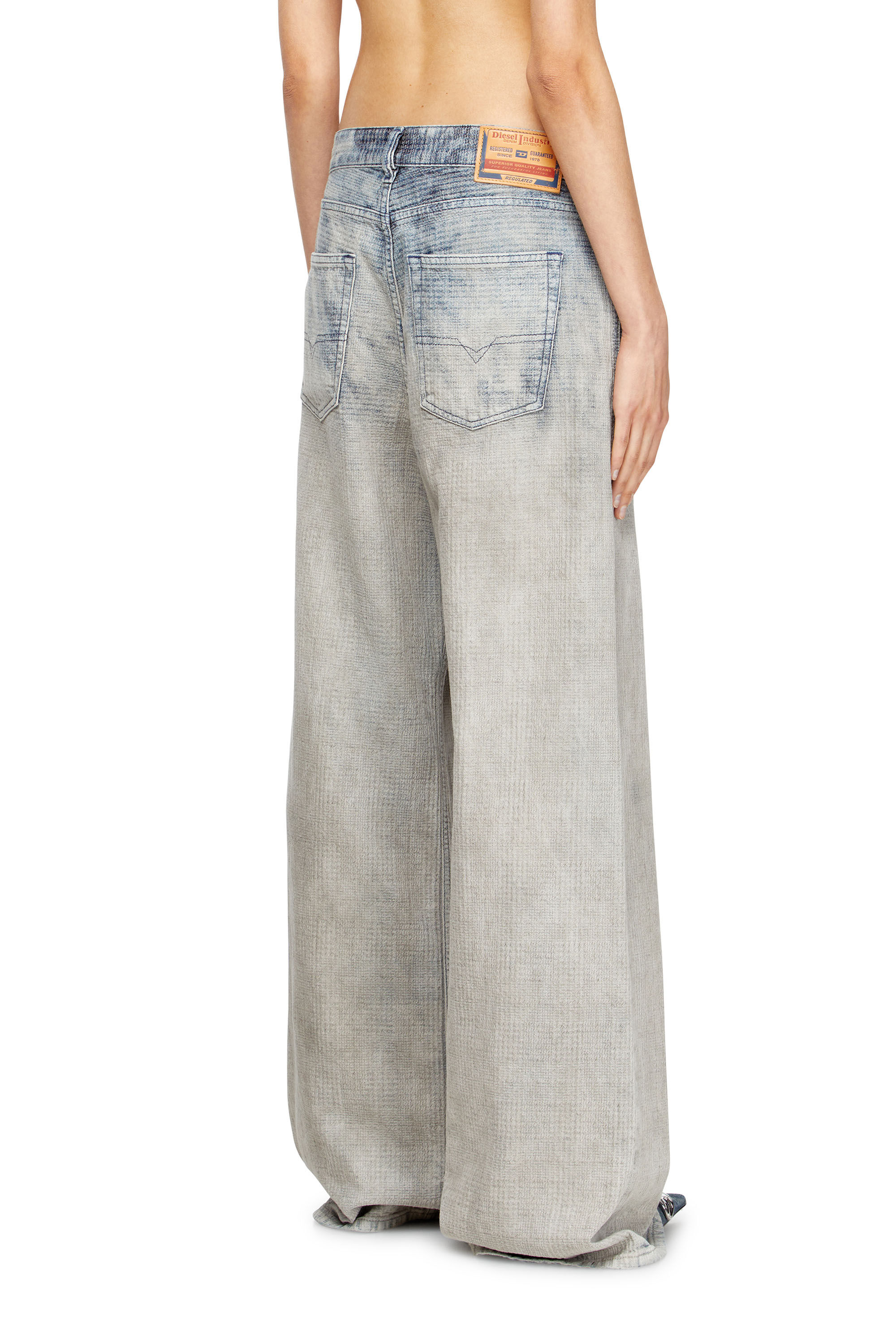 Diesel - Relaxed Jeans 1996 D-Sire 09N93 Femme, Bleu moyen - Image 4