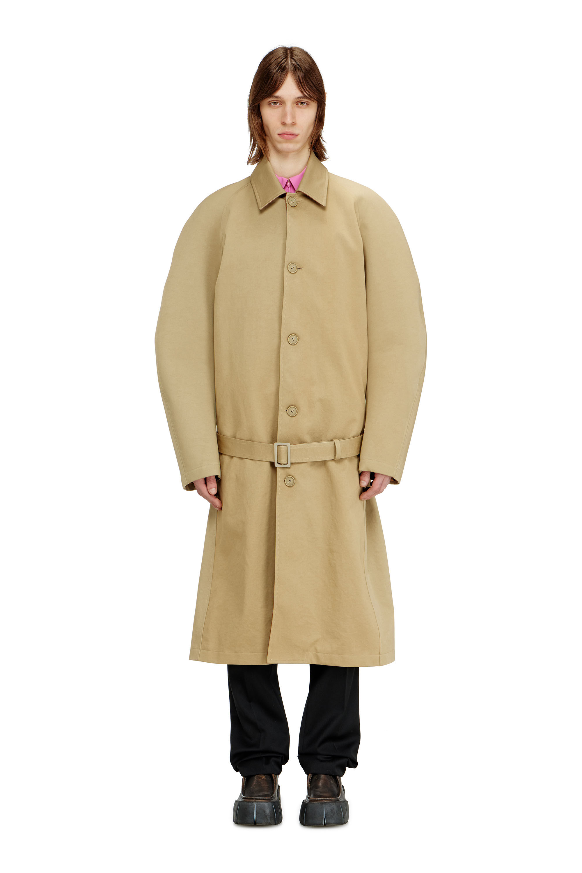 Diesel - J-ROUN, Trench-coat avec manches cocon Homme in ToBeDefined - 3