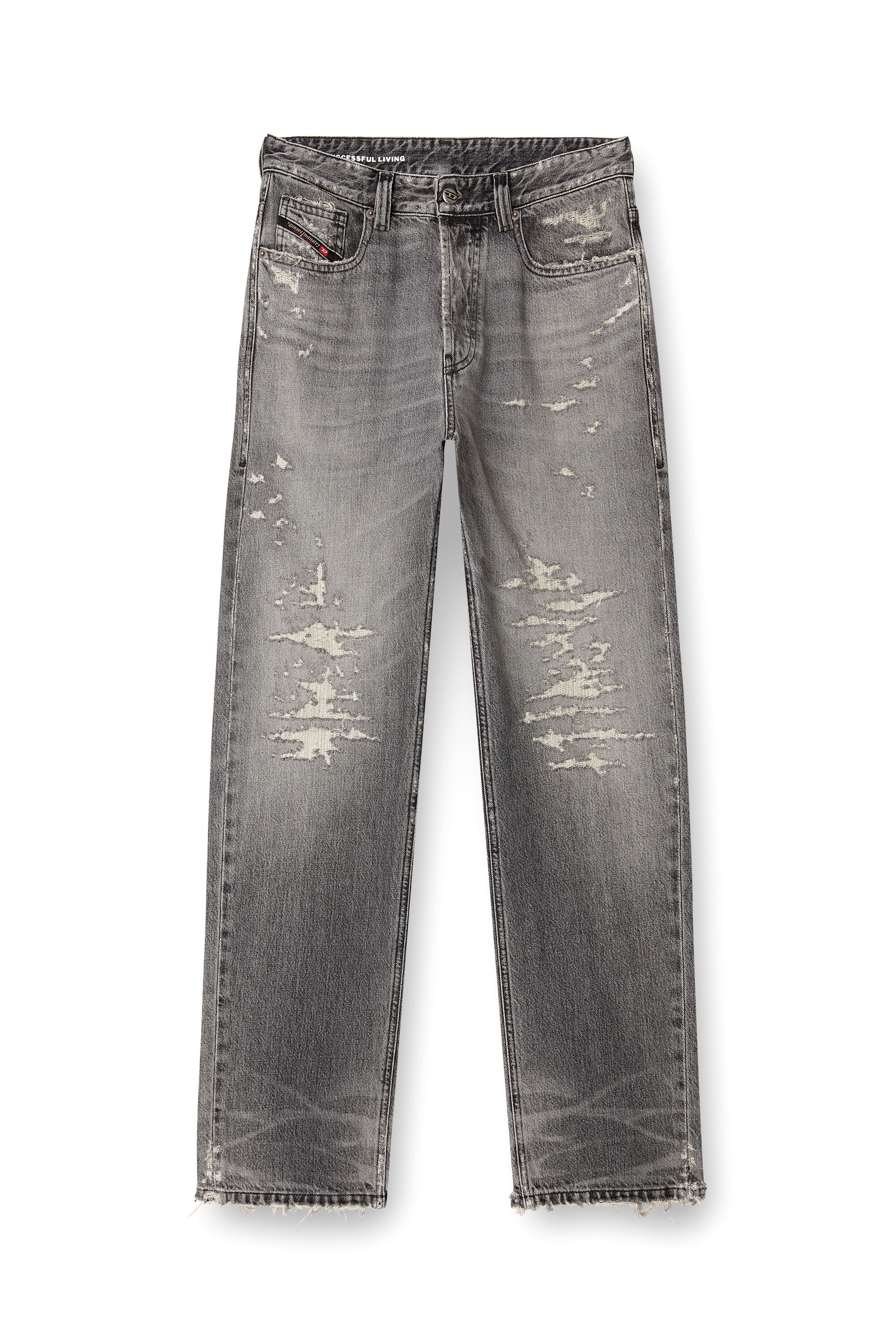 Diesel - Regular Jeans 1988 D-Ark 09M64 Femme, Gris - Image 2