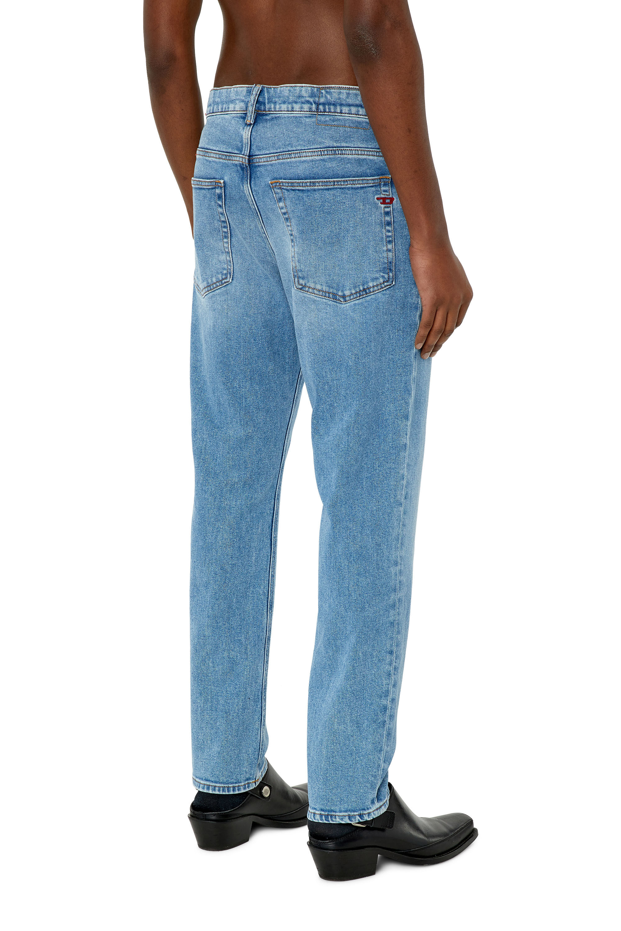 Diesel - 2005 D-Fining 9B92L Tapered Jeans, Bleu Clair - Image 4